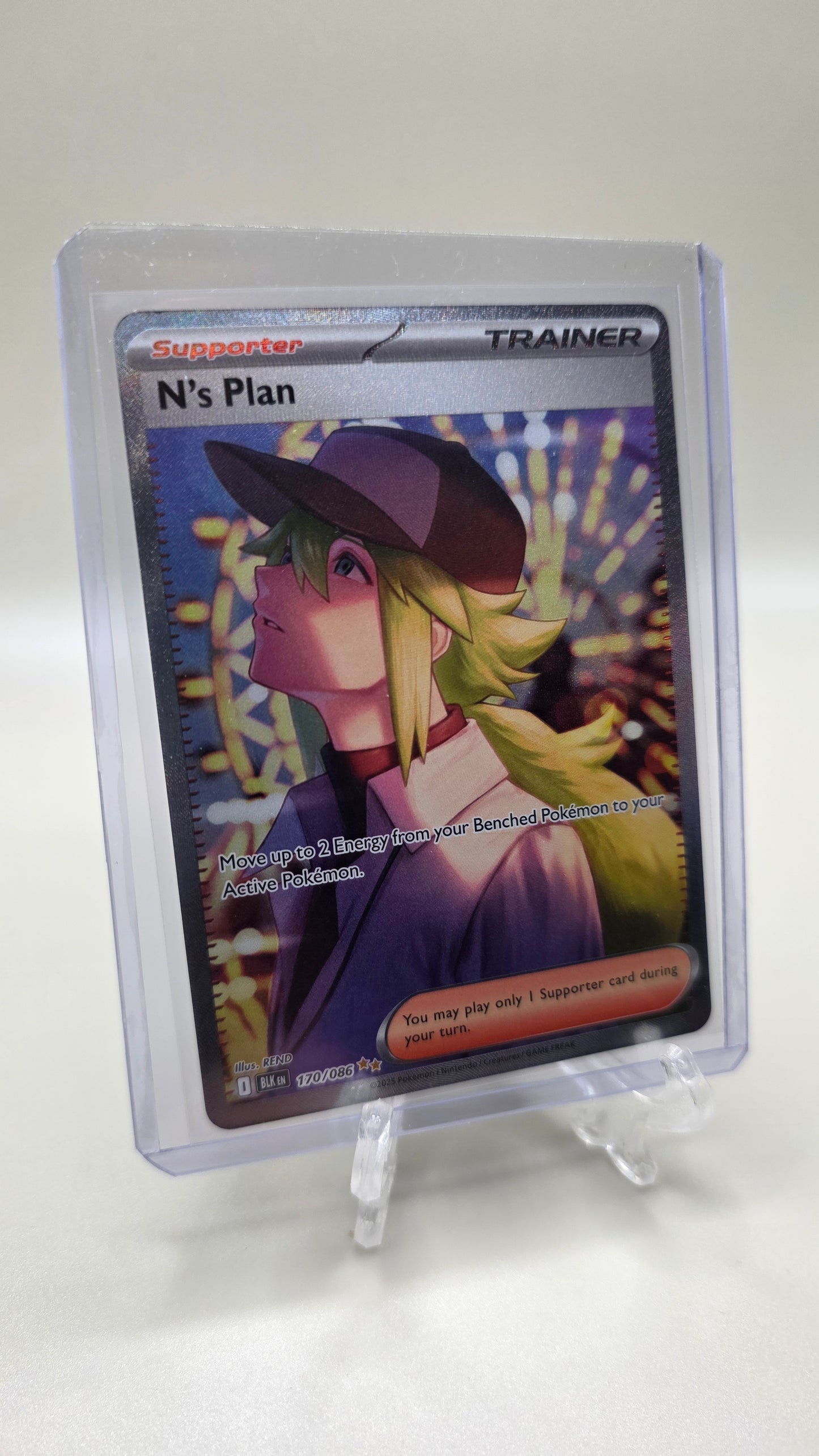 N's Plan 170/086 Alt Art (SV Black Bolt Set) English