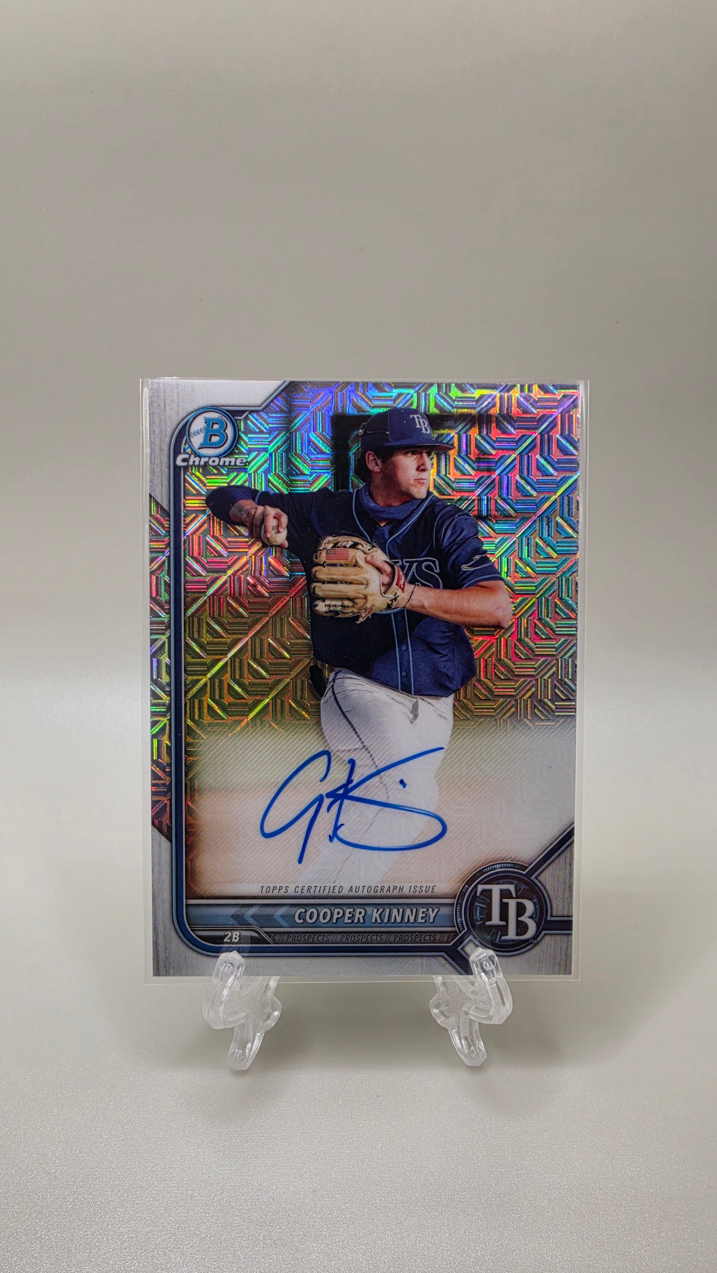 2022 Topps Bowman Chrome Cooper Kinney Auto Card # BMA-CK