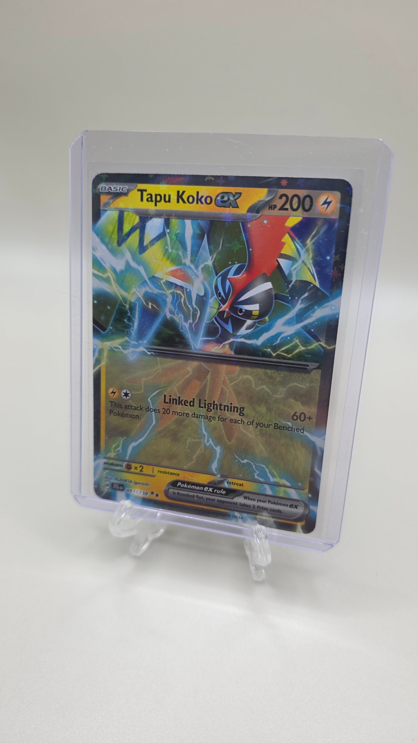 Tapu Koko EX 051/159 (Crown Zenith Set) English