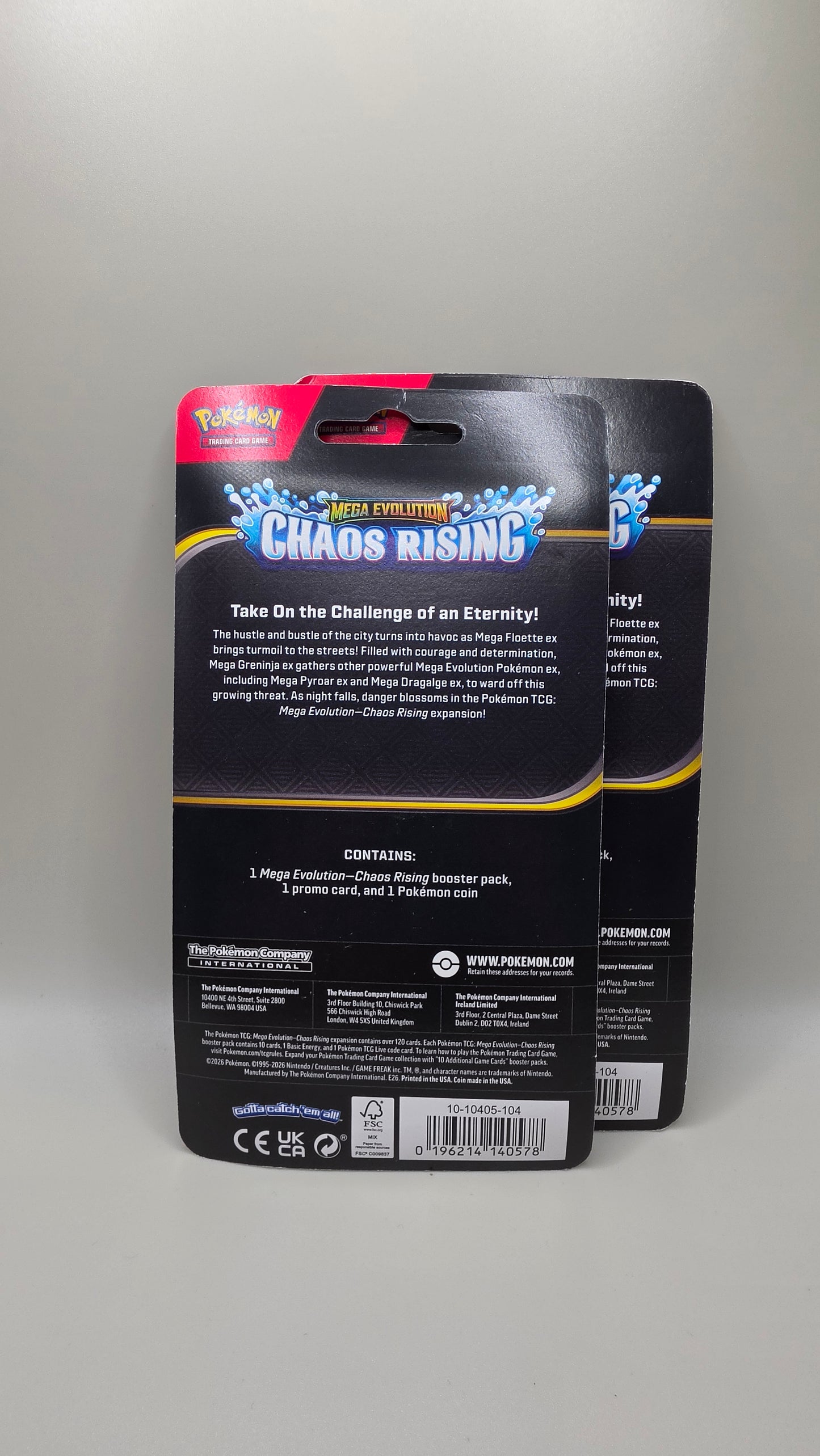 Pokémon TCG Chaos Rising M&E Toxel Promo Blister Pack Sealed