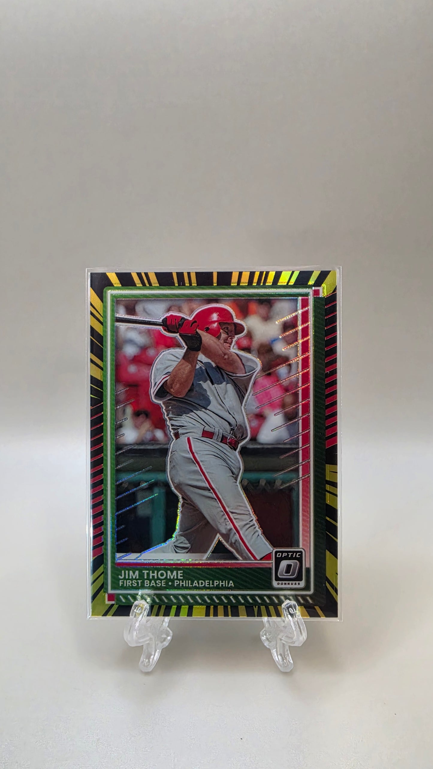 2025 Optic Donruss Jim Thome Electricity Prizm /69 #31