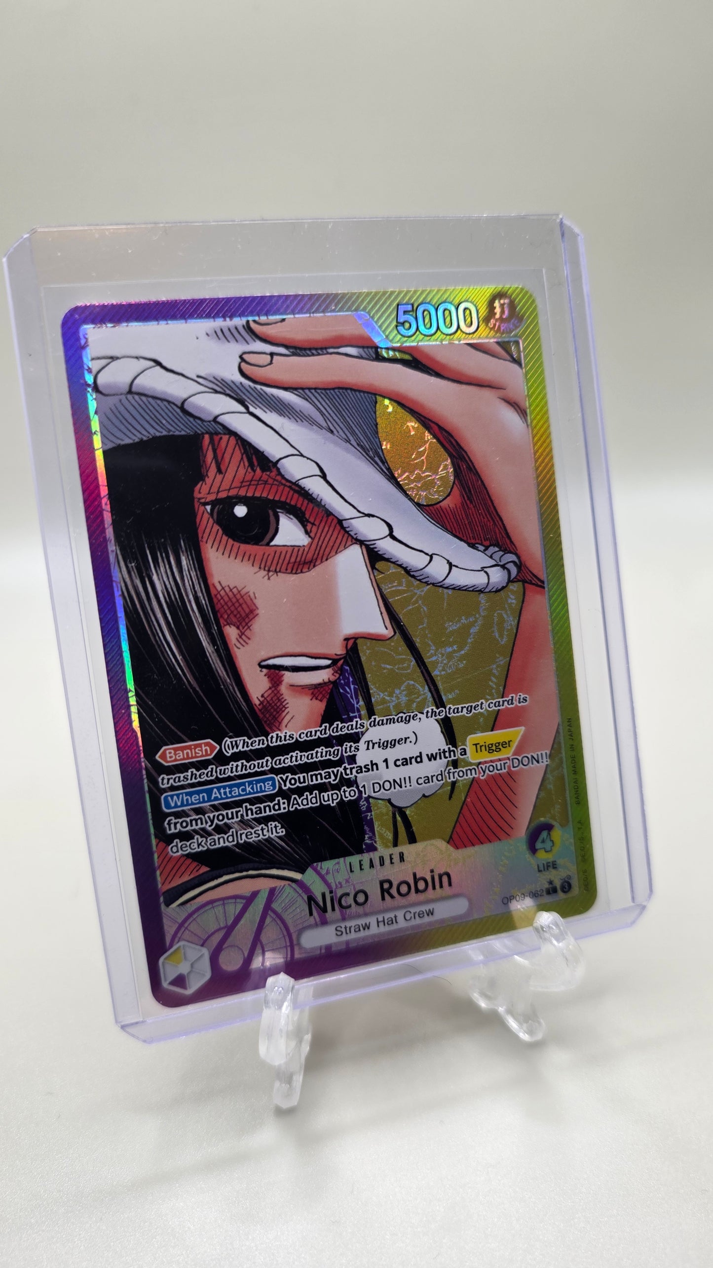 Nico Robin OP09-062 L⭐ Alt Art One Piece TCG (Emperors in the New World Set) English