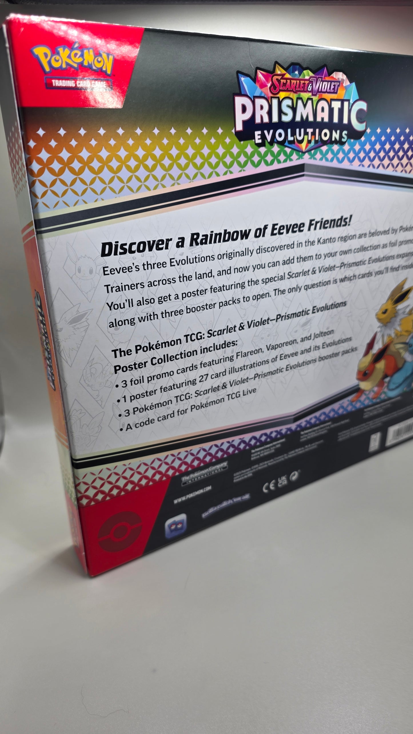 Pokémon TCG S&V Prismatic Evolutions Poster Collection