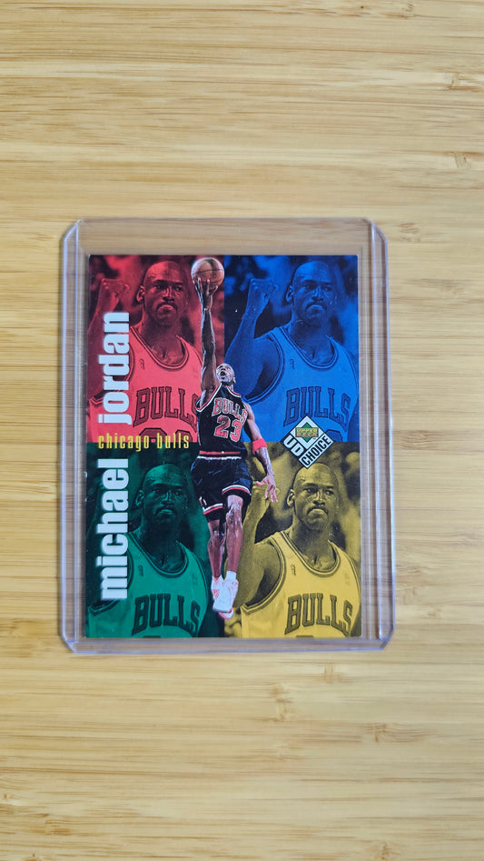 Michael Jordan 1998-99 Upper Deck Checklist Card #199