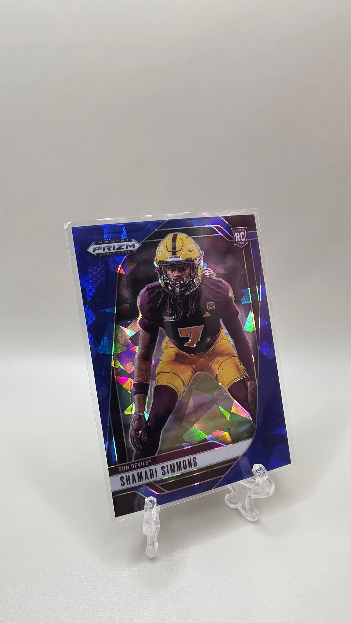2025 Prizm Draft Shamari Simmons Blue Ice /149 #11