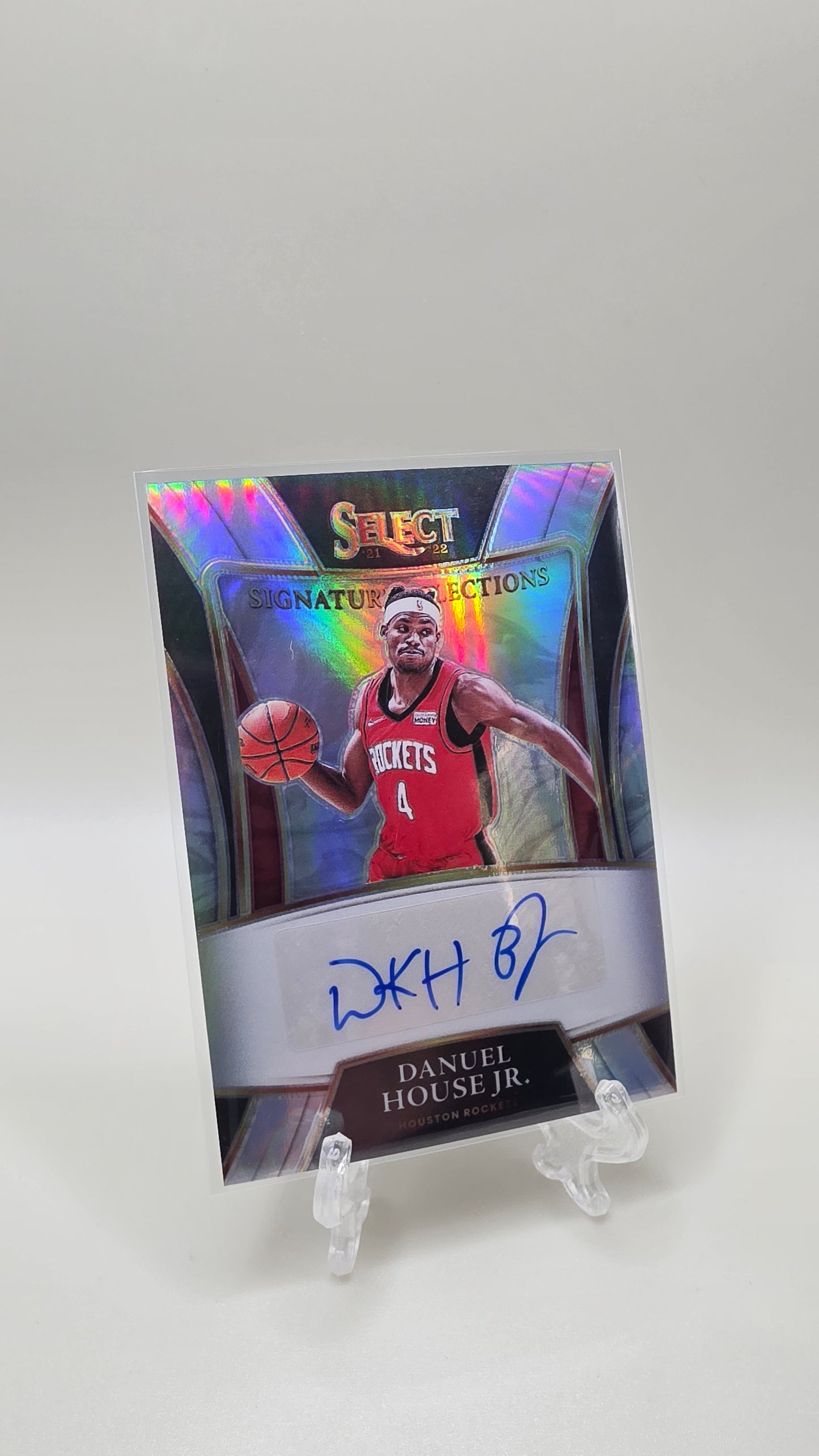 2021-22 Panini Select Signature Selections Danuel House Jr. Auto Card #SS-DHJ