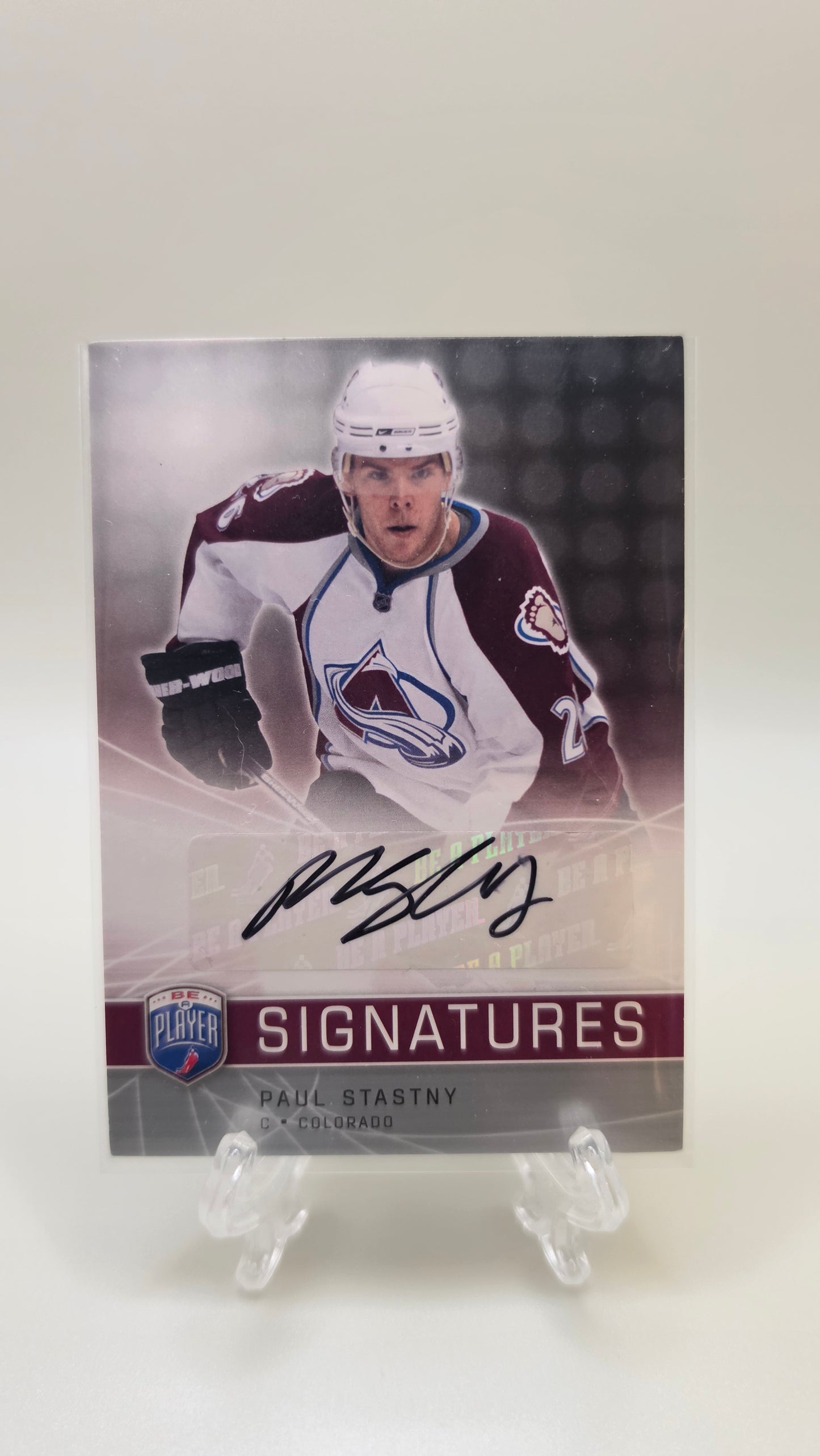 2008-09 Be a Player Paul Stastny Signatures Auto #S-PS