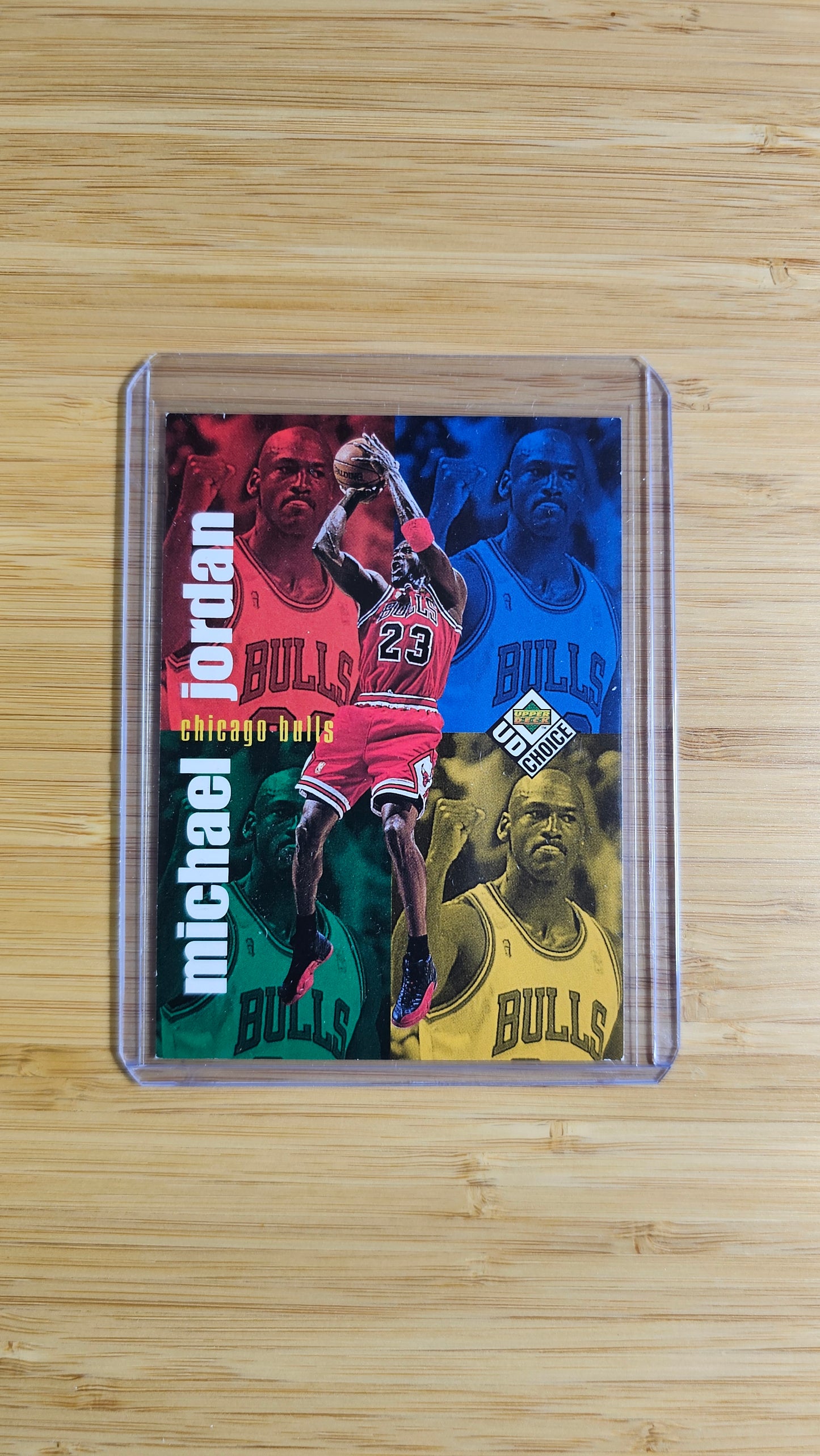 Michael Jordan 1998-99 Upper Deck Checklist Card #200