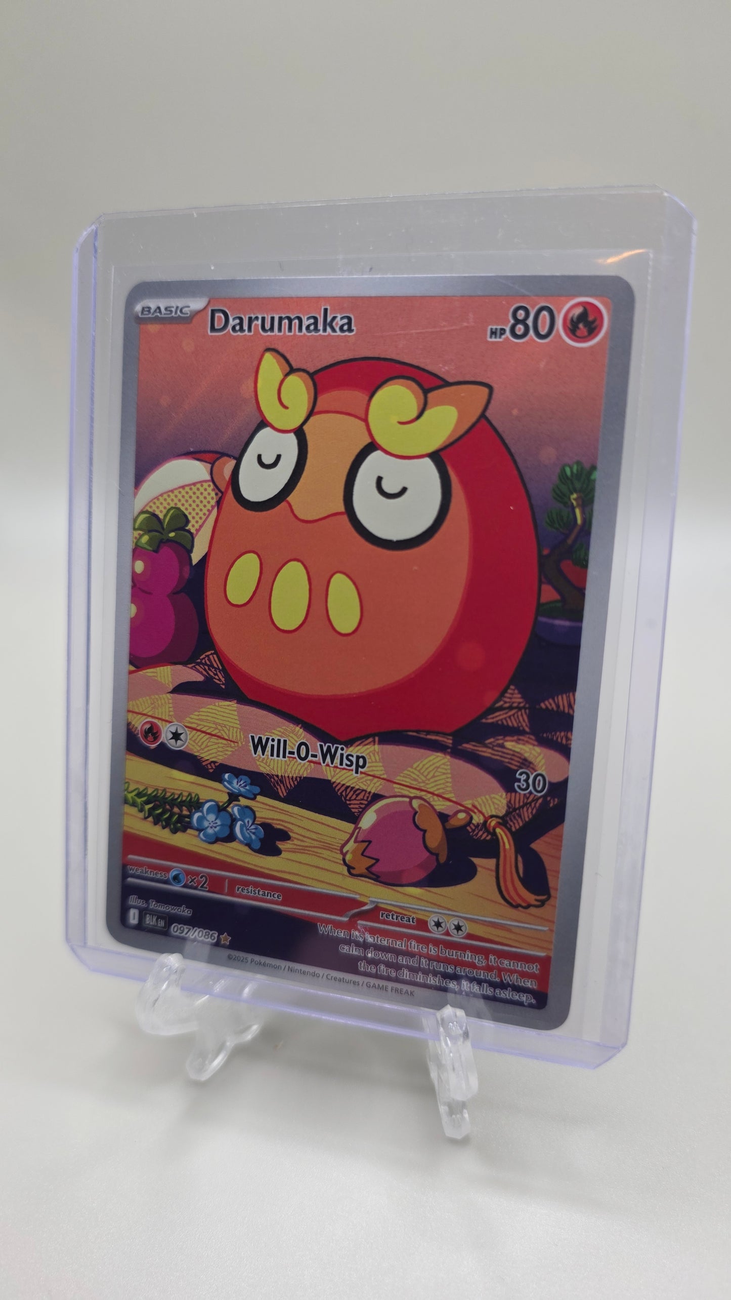Darumaka 097/086 Alt Art (SV Black Bolt Set) English