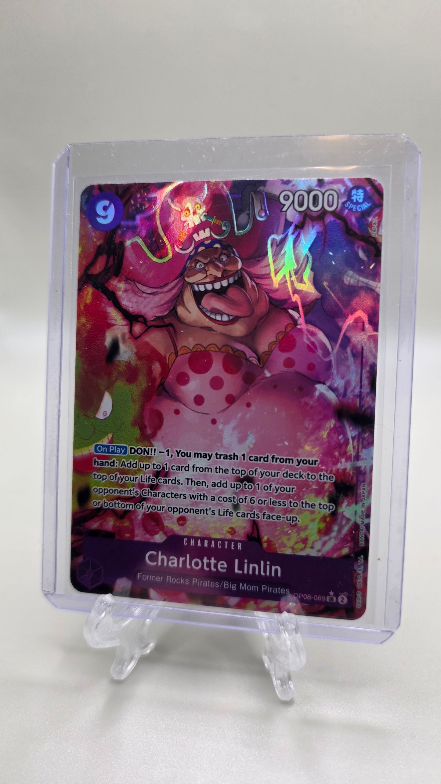 Charlotte Linlin OP08-069 SR⭐ Alt Art One Piece TCG (Two Legends set) English