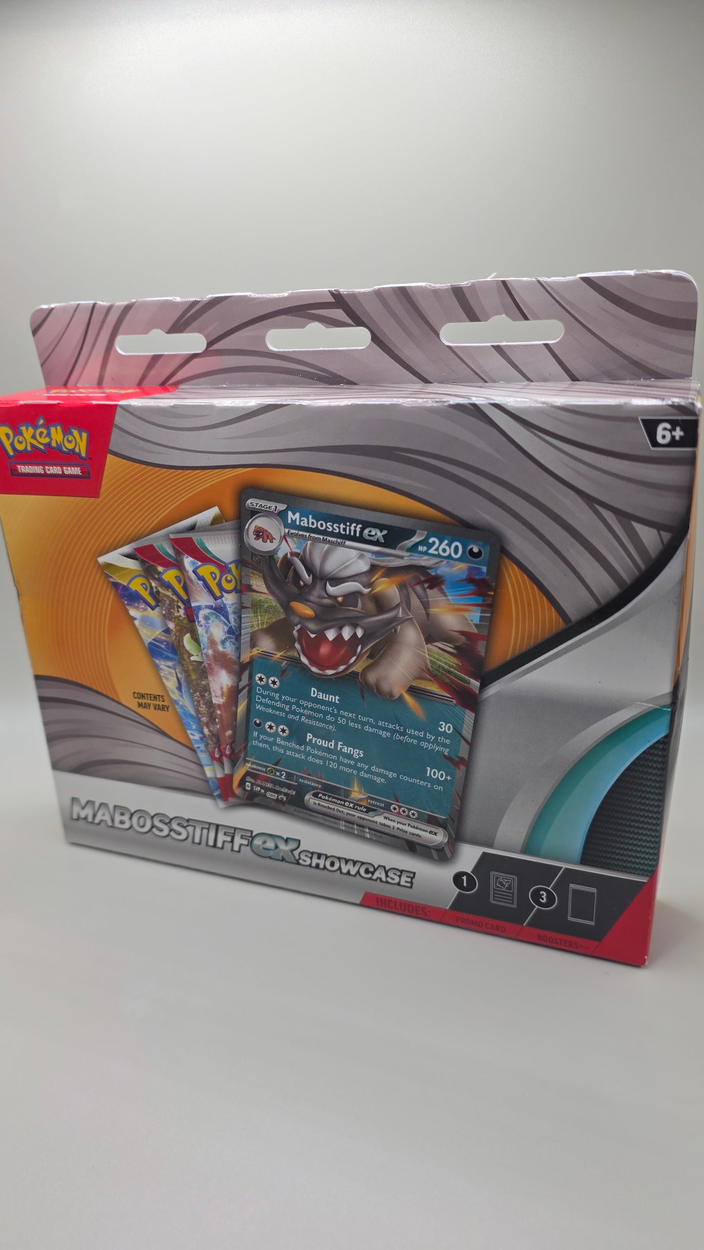 Pokemon Mabosstiff EX Showcase Box Sealed Promo