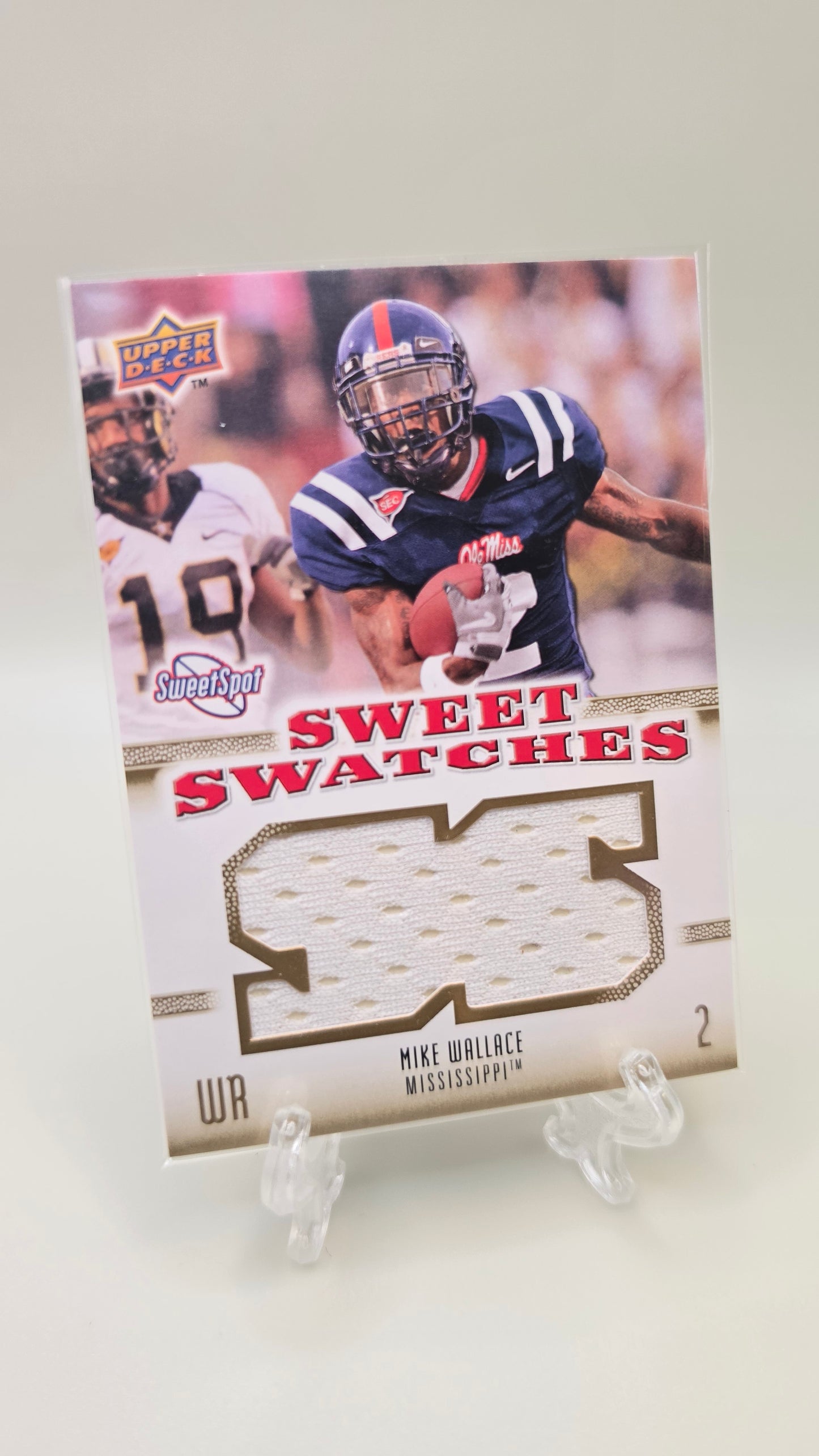 2010 Upper Deck Mike Wallace Sweetspot Sweet Swatches #SSW-63