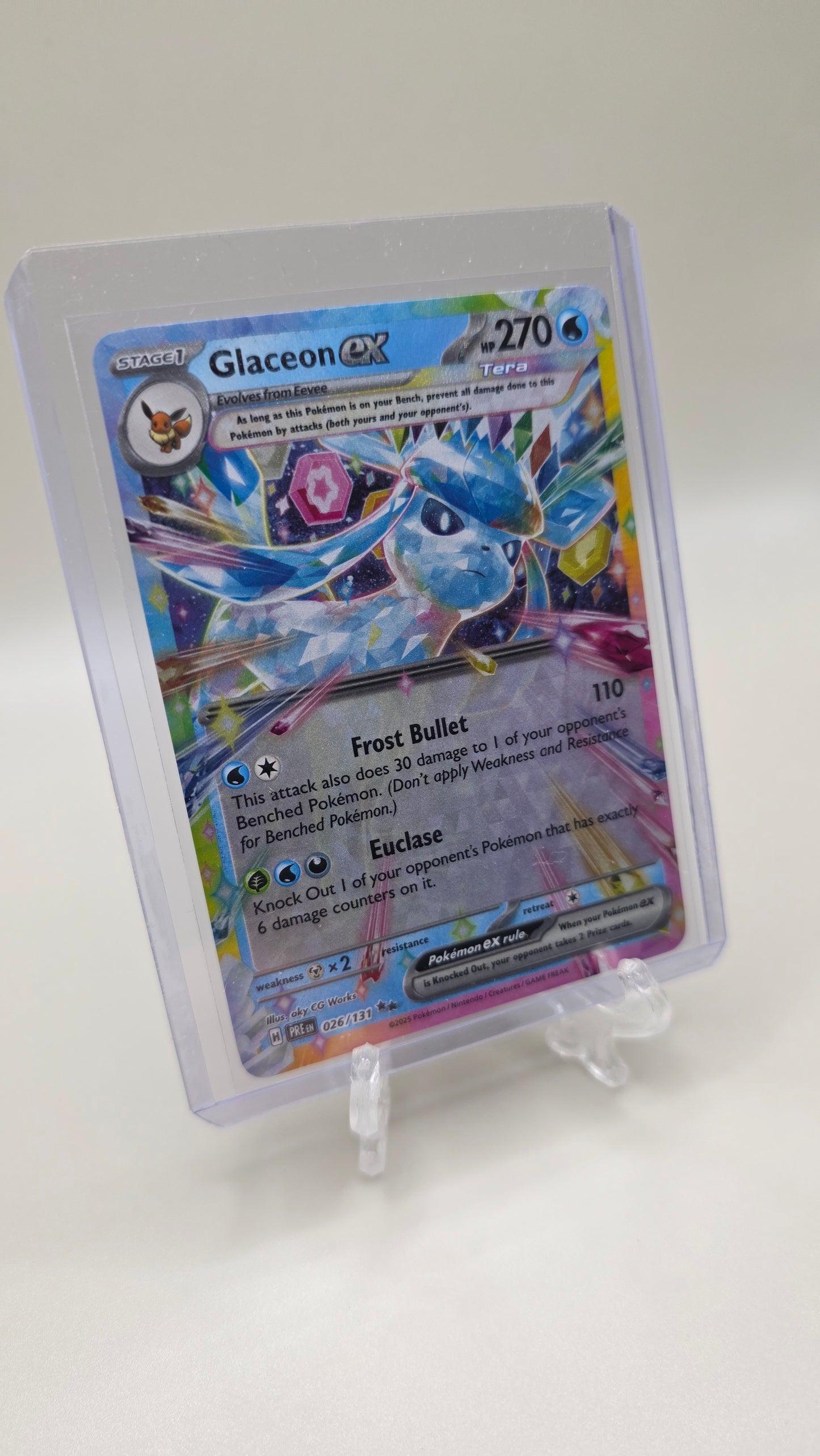 Glaceon EX 026/131 (Prismatic Evolutions Set) English