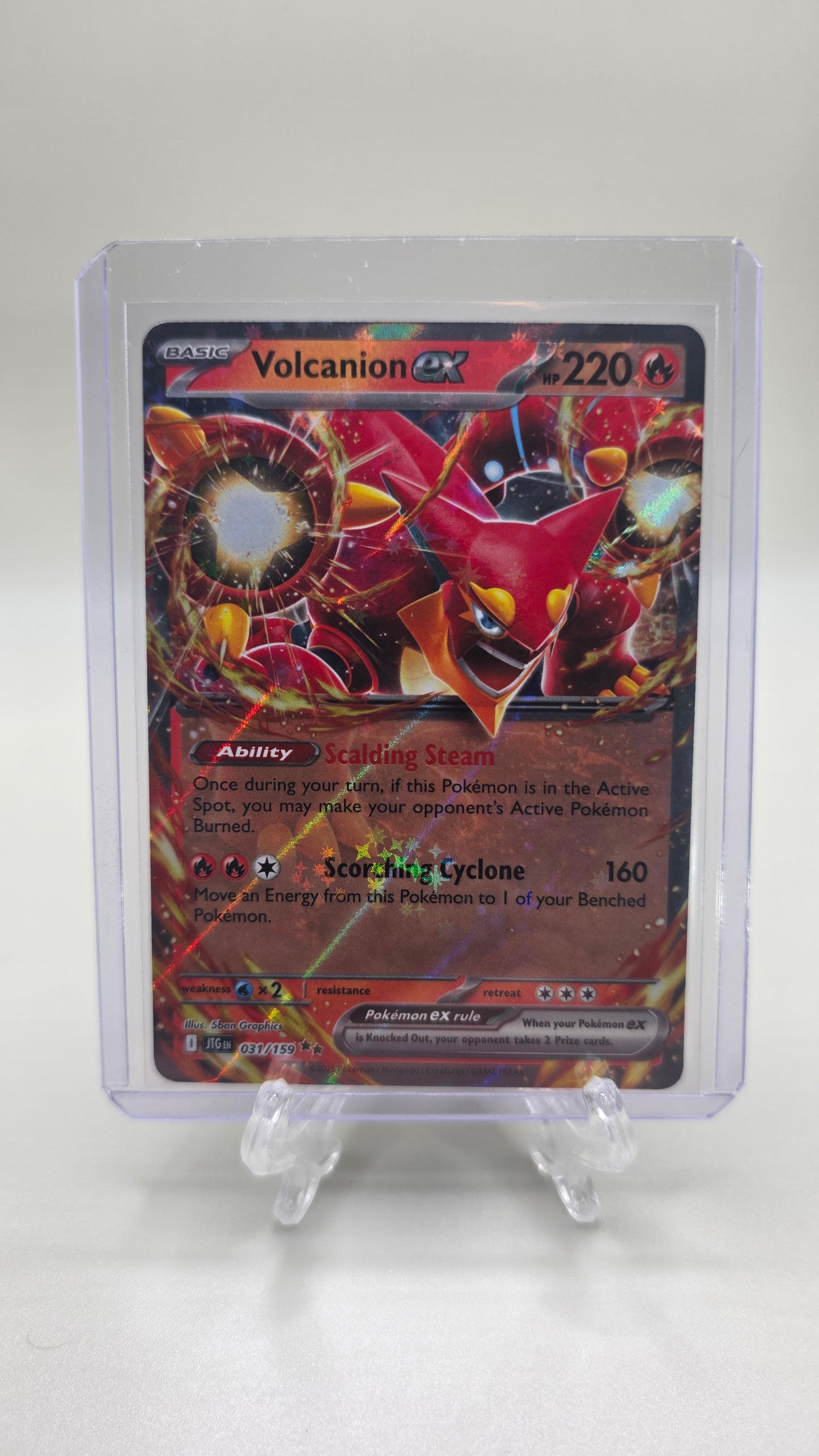 Volcanion EX 031/159 (Crown Zenith Set) English