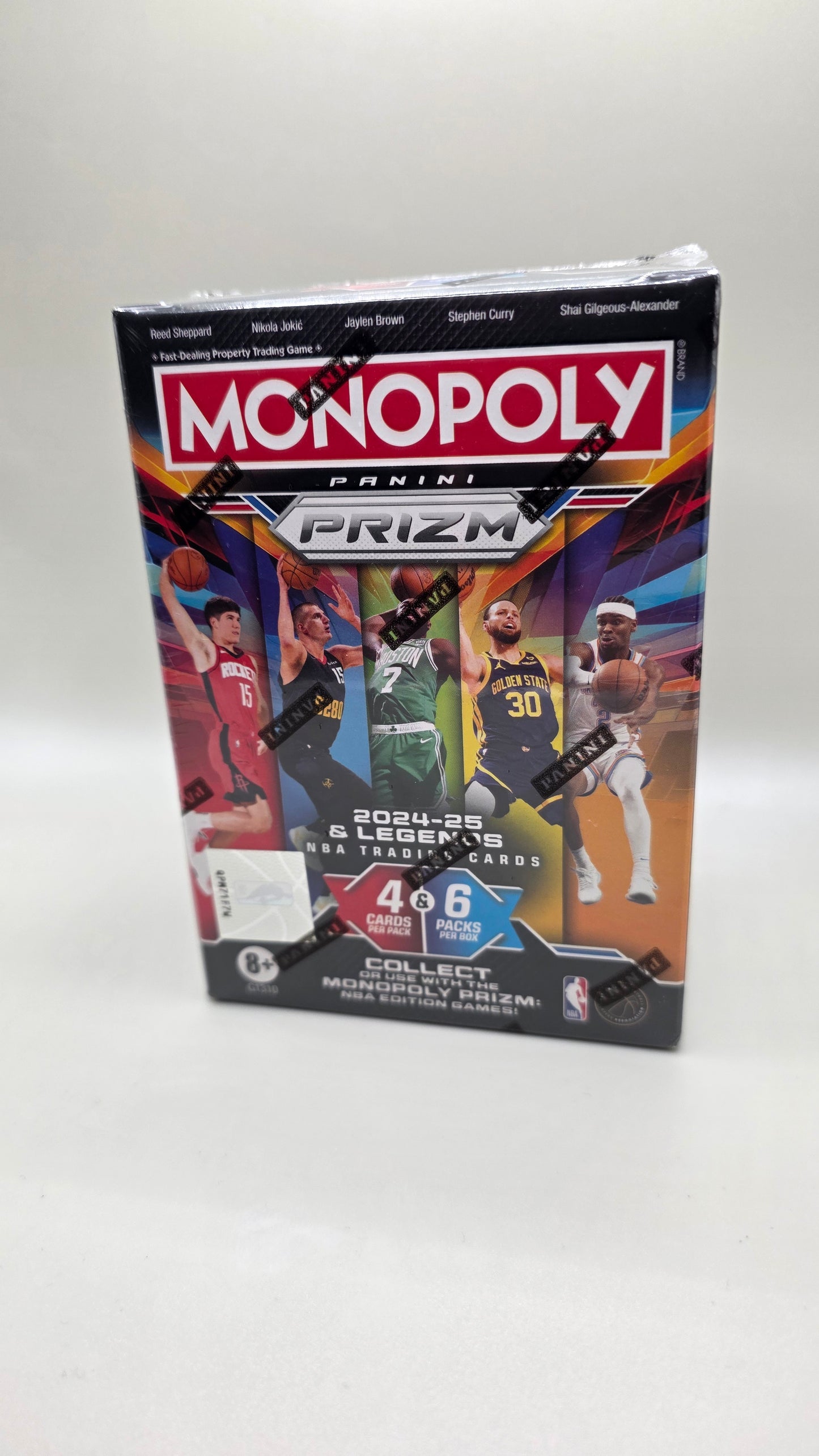 2024-25 Monopoly NBA Panini Prizm Blaster Box