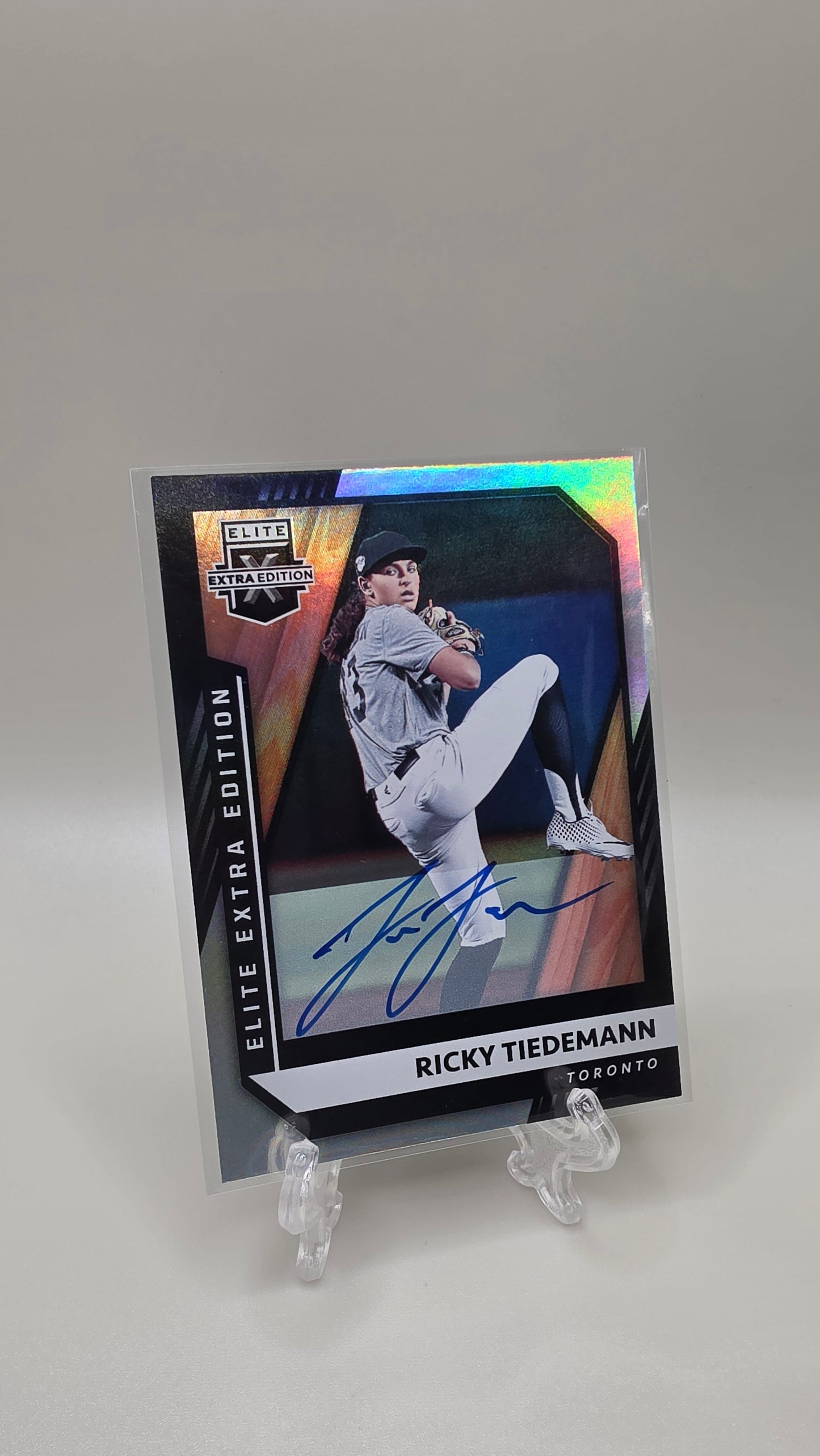 2021 Panini Elite Extra Edition Ricky Tiedemann Auto Card # 91