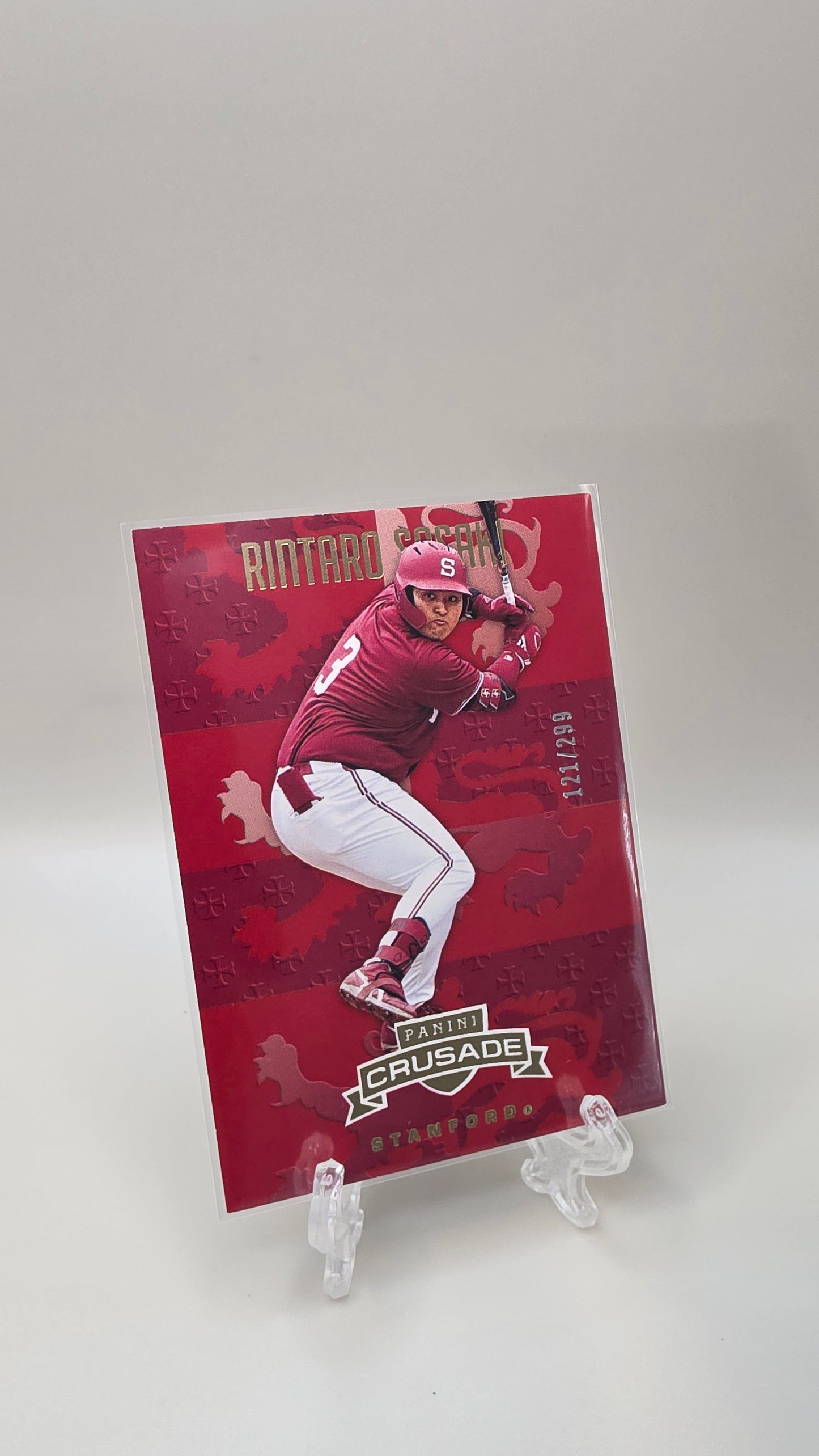 2025 Panini Crusade Rintaro Sasaki Red /299 #140