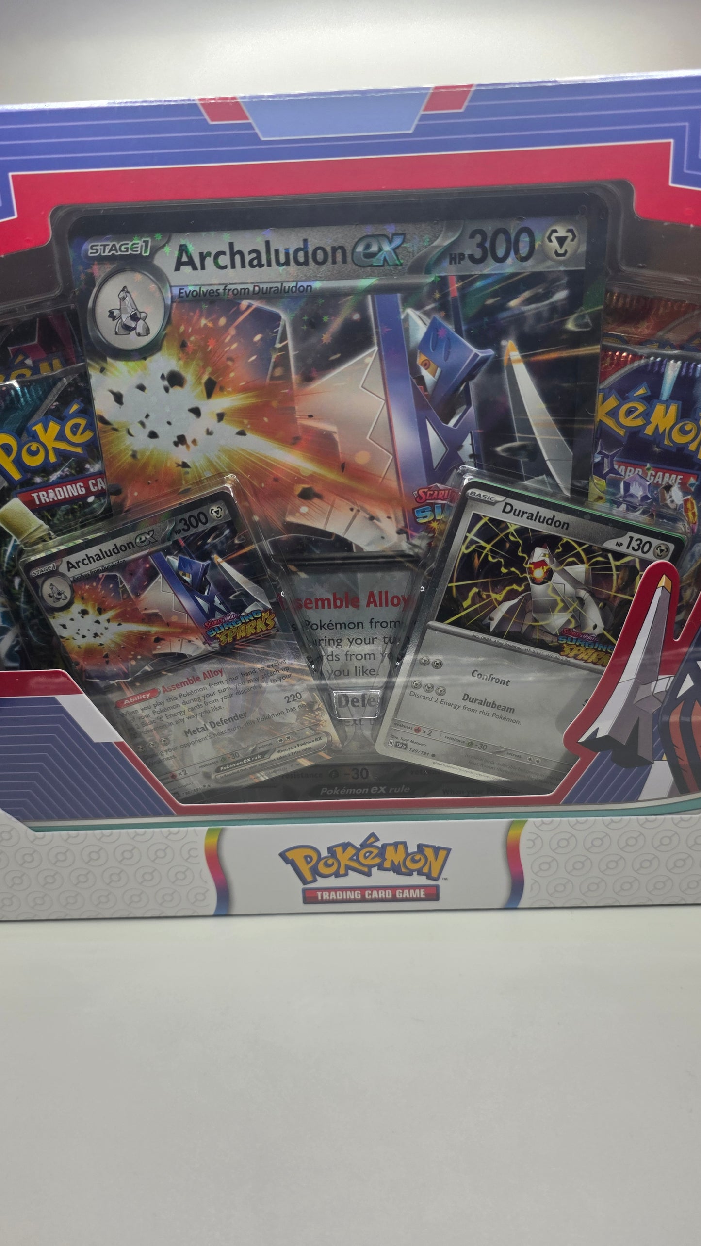 Pokémon TCG Reshiram EX & Archaludon EX 2-Pack Box Bundle