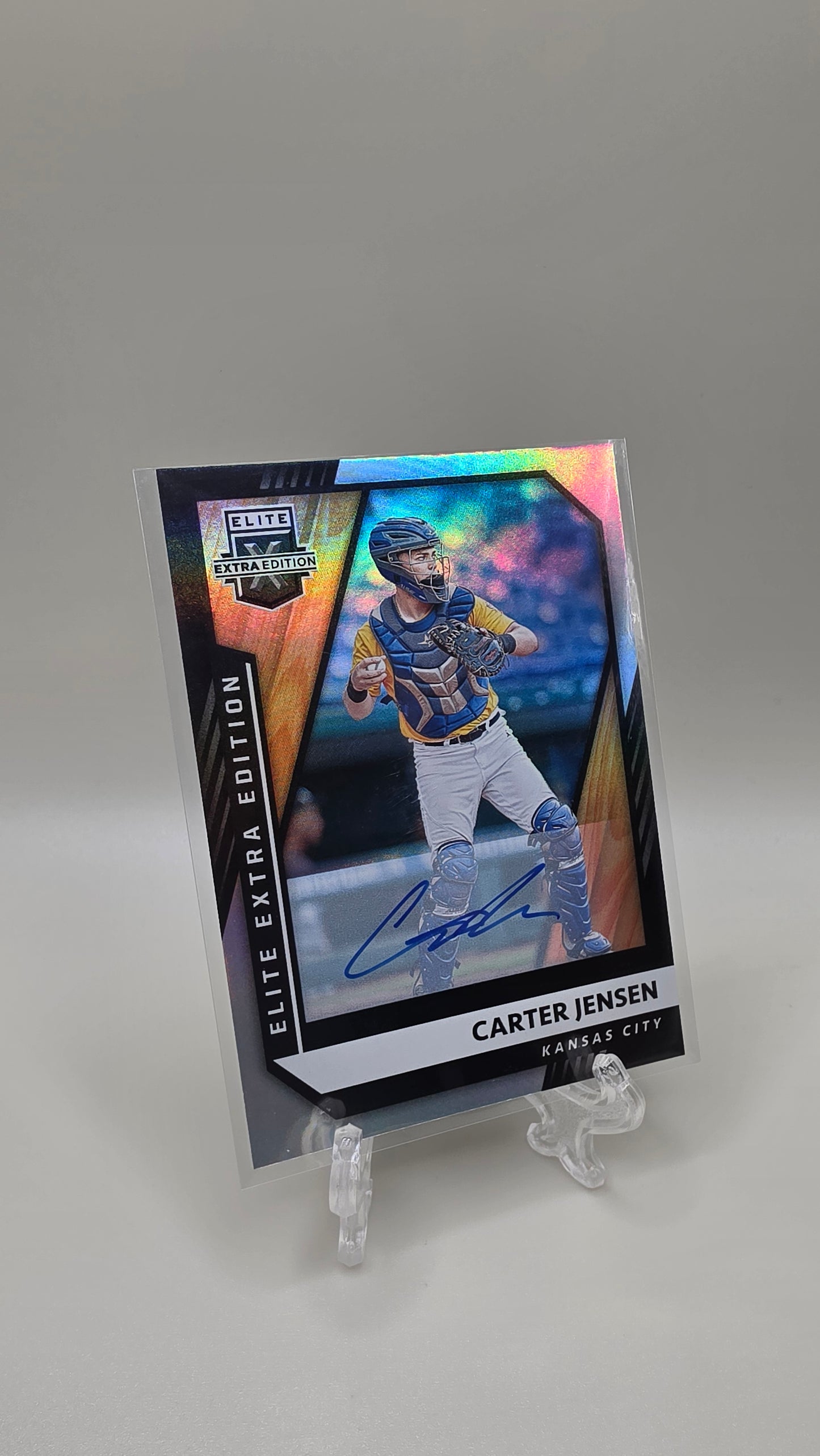 2021 Panini Elite Extra Edition Carter Jensen Auto Card # 78