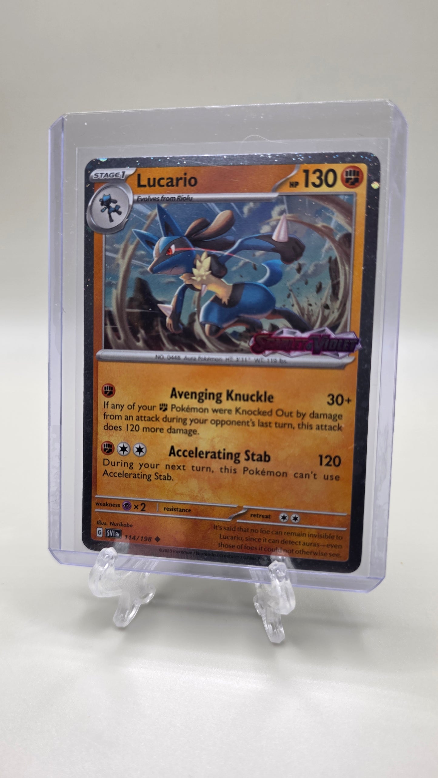 Lucario 114/198 (S&V BSP) English 2025