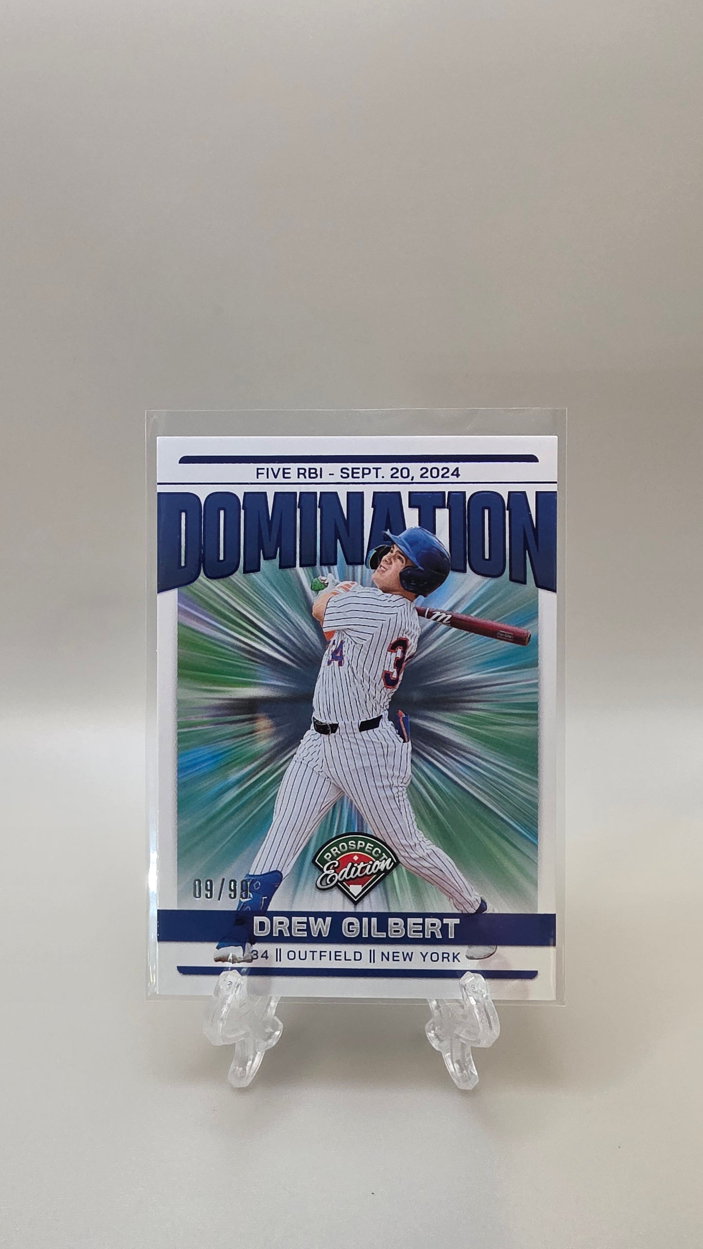 2025 Prospect Edition Drew Gilbert Domination /99 #15