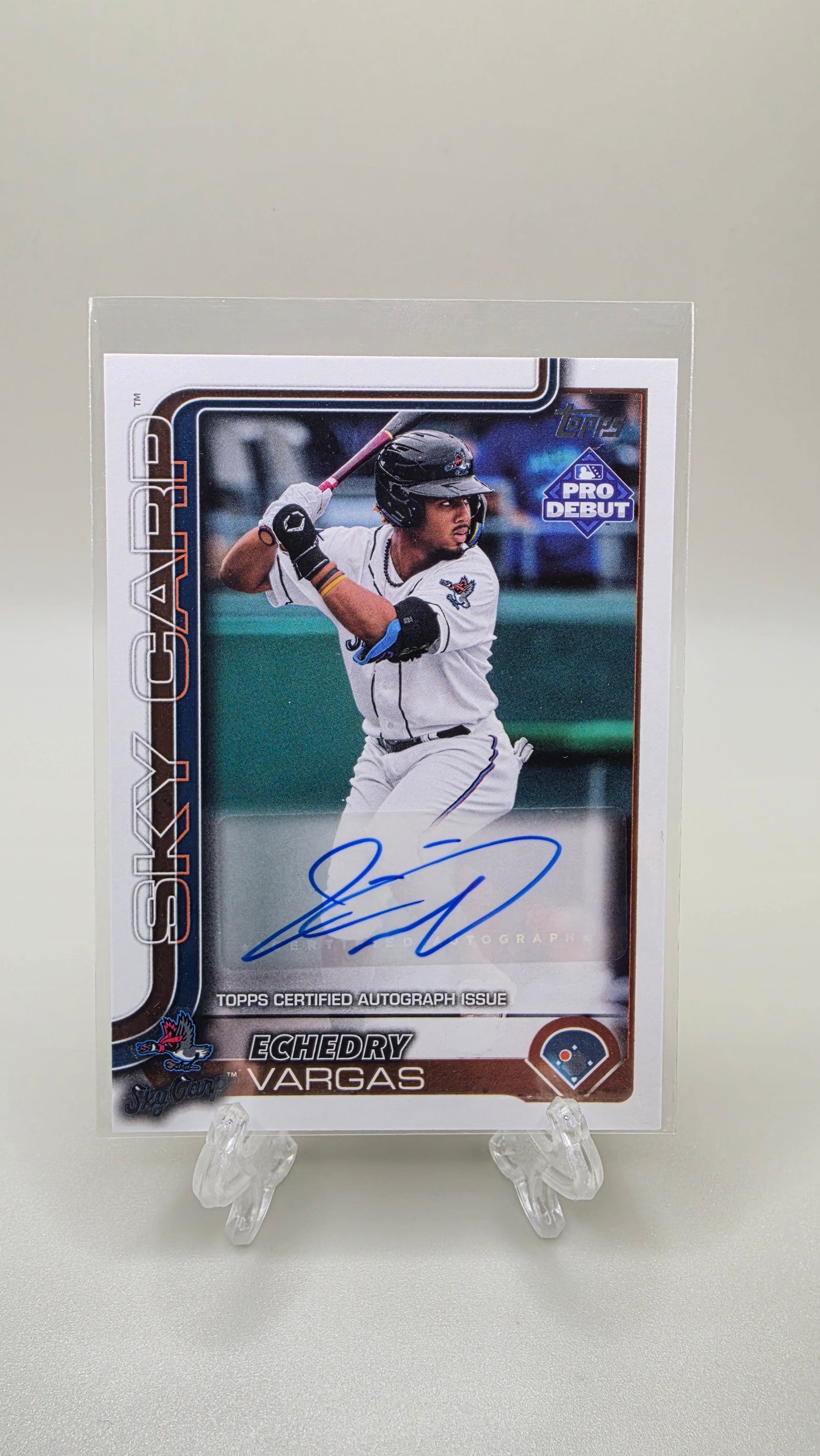 2025 Topps Pro Debut Echedry Vargas Base Auto #PD-155