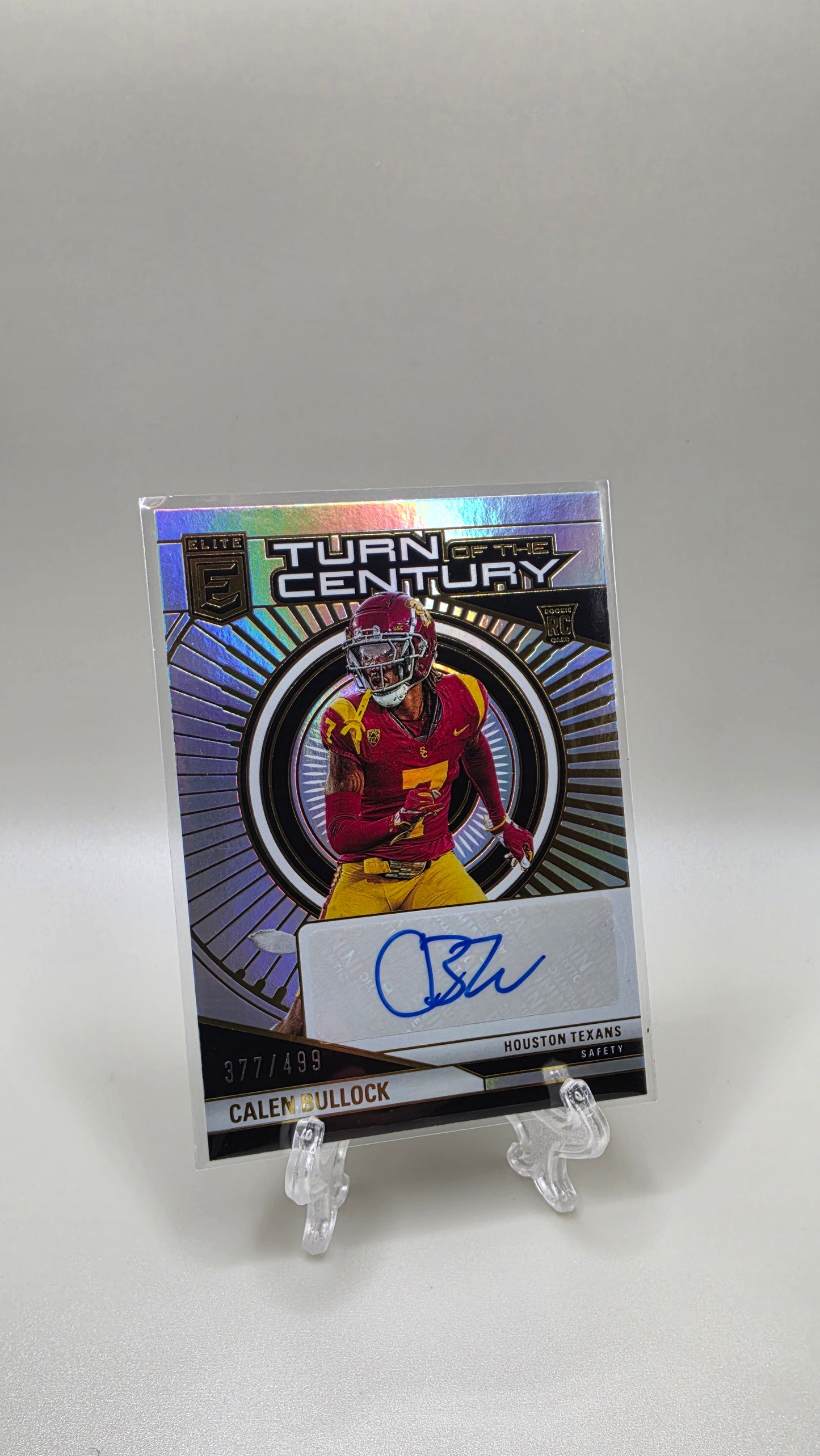 2024 Donruss Elite Calen Bullock Turn of the Century Rookie Auto /499 #TCA-CBU