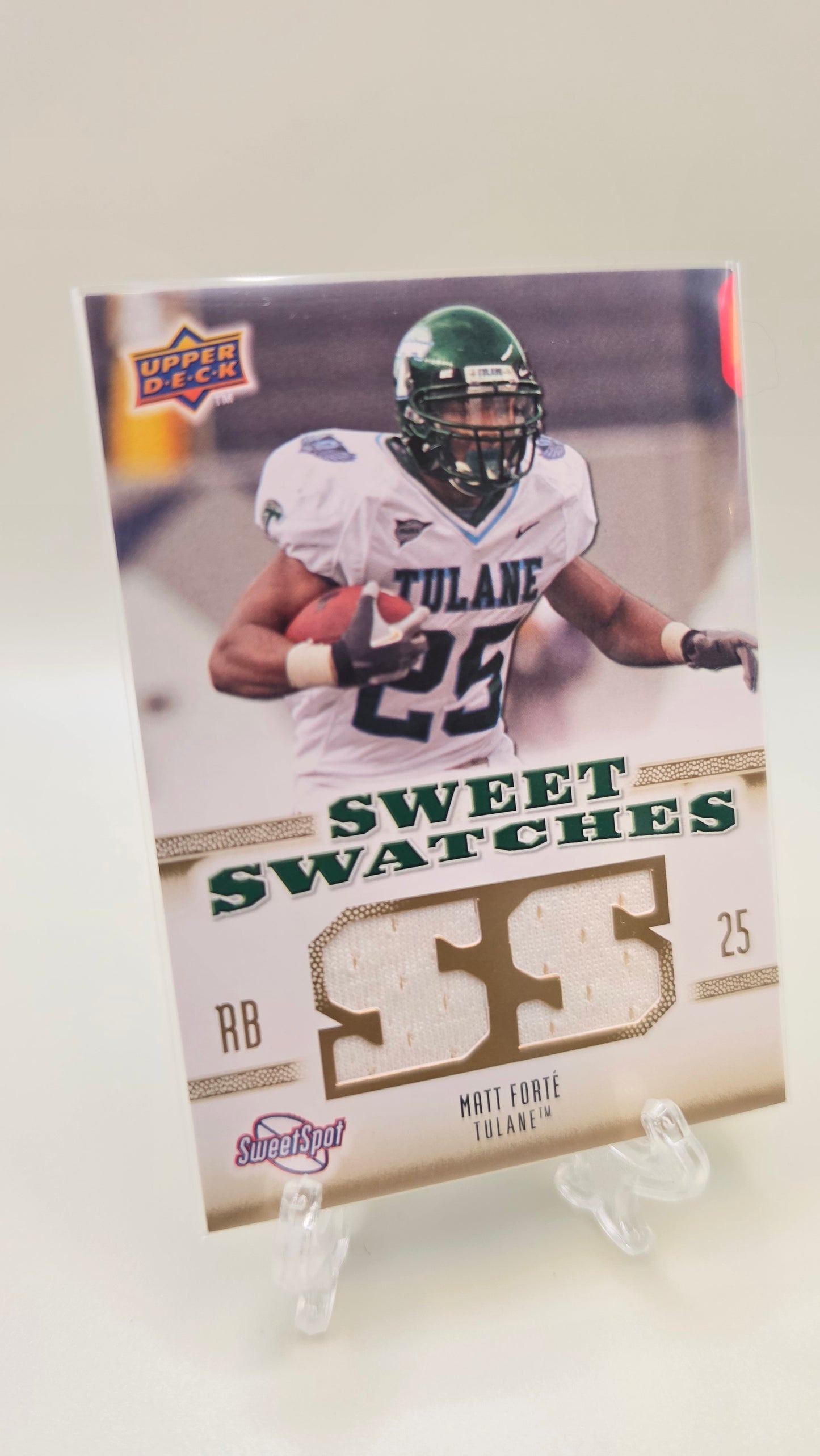 2010 Upper Deck Matt Forte Sweetspot Sweet Swatches #SSW-56