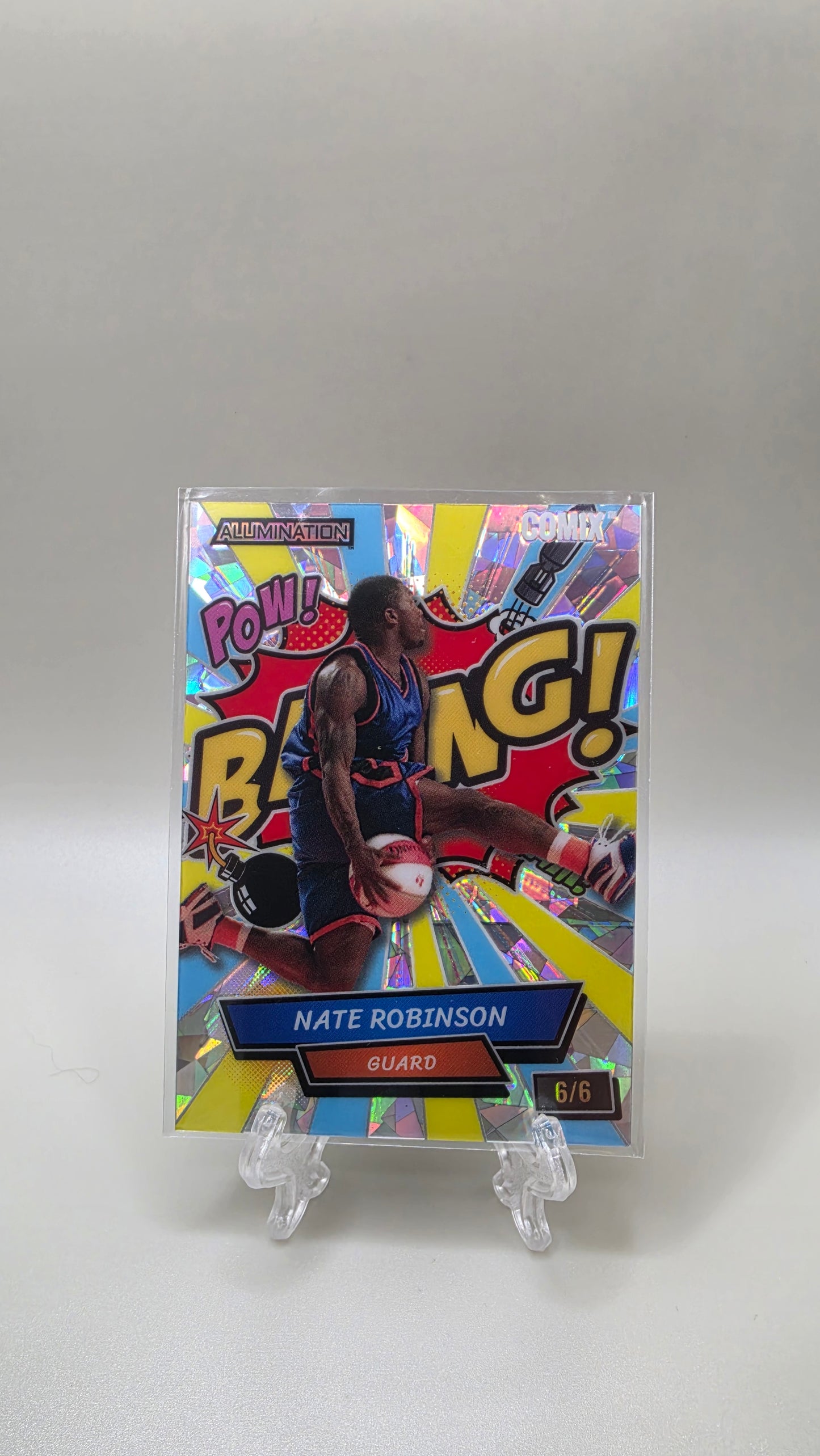 2024 Wild Card Alumination Nate Robinson Comix #/6 Card # AC-NR