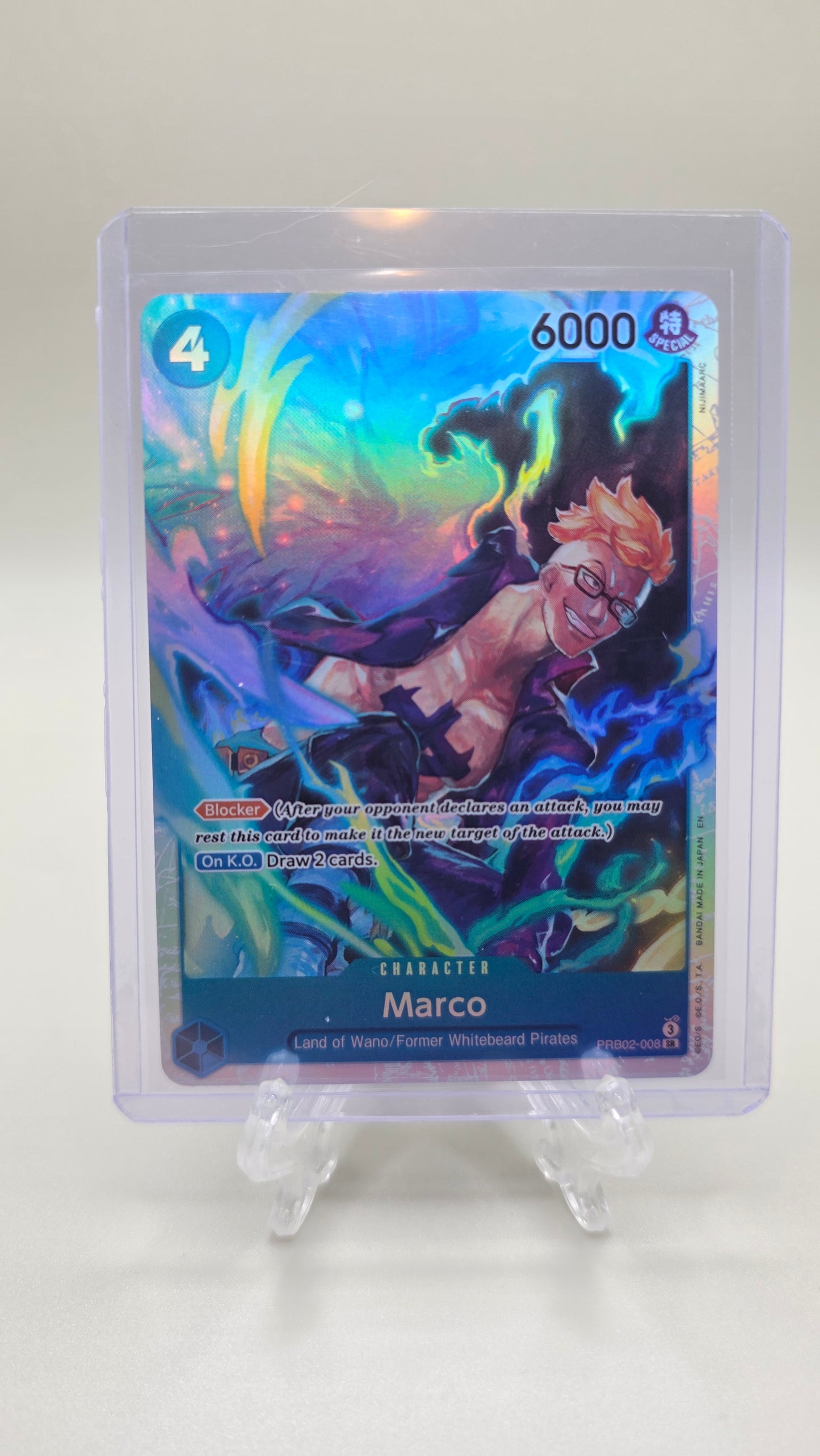 Marco PRB02-008 SR One Piece TCG (The Best of Vol.2 set) English