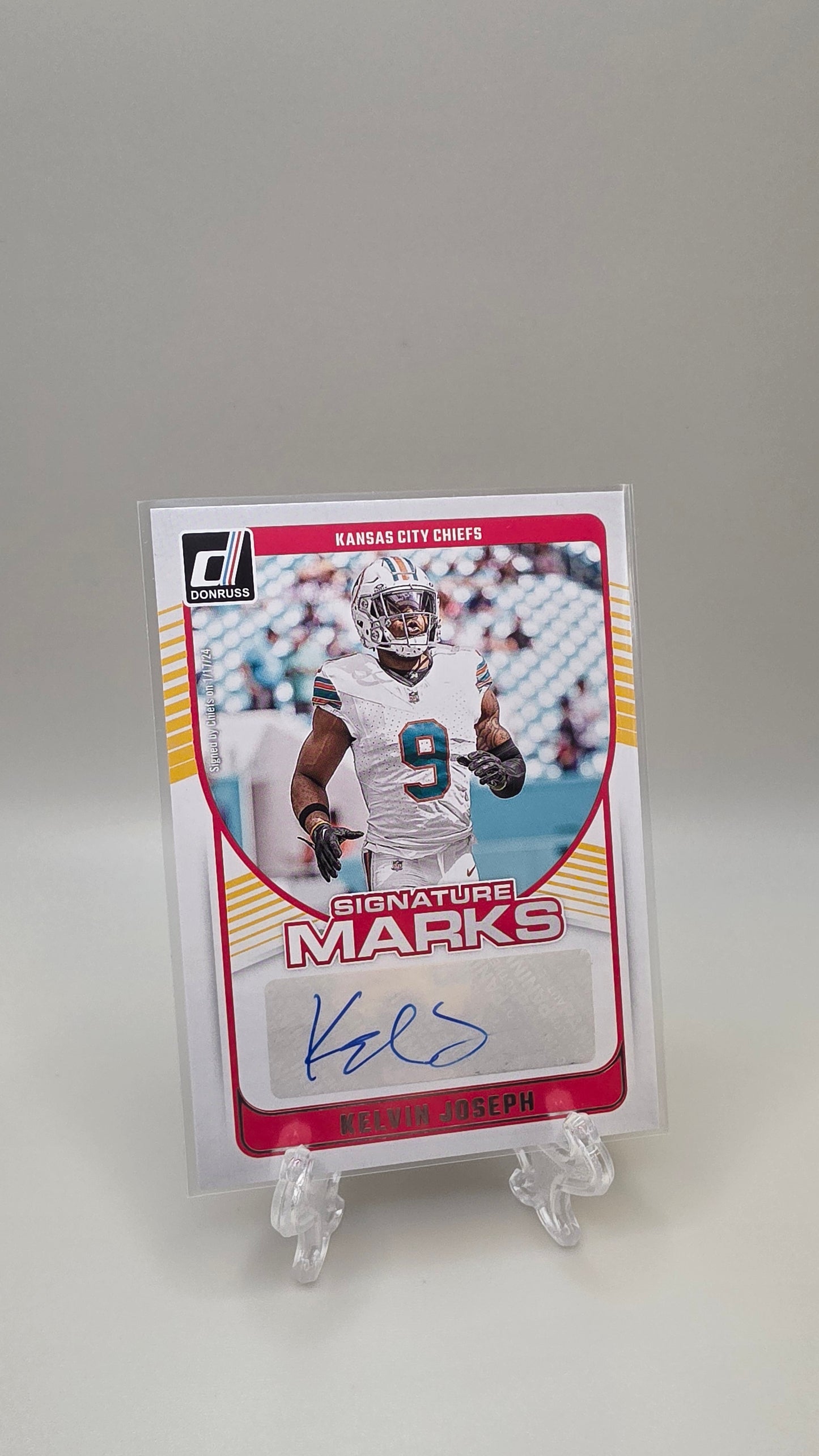 2024 Donruss Kelvin Joseph Signature Marks Auto #SMA-KJO