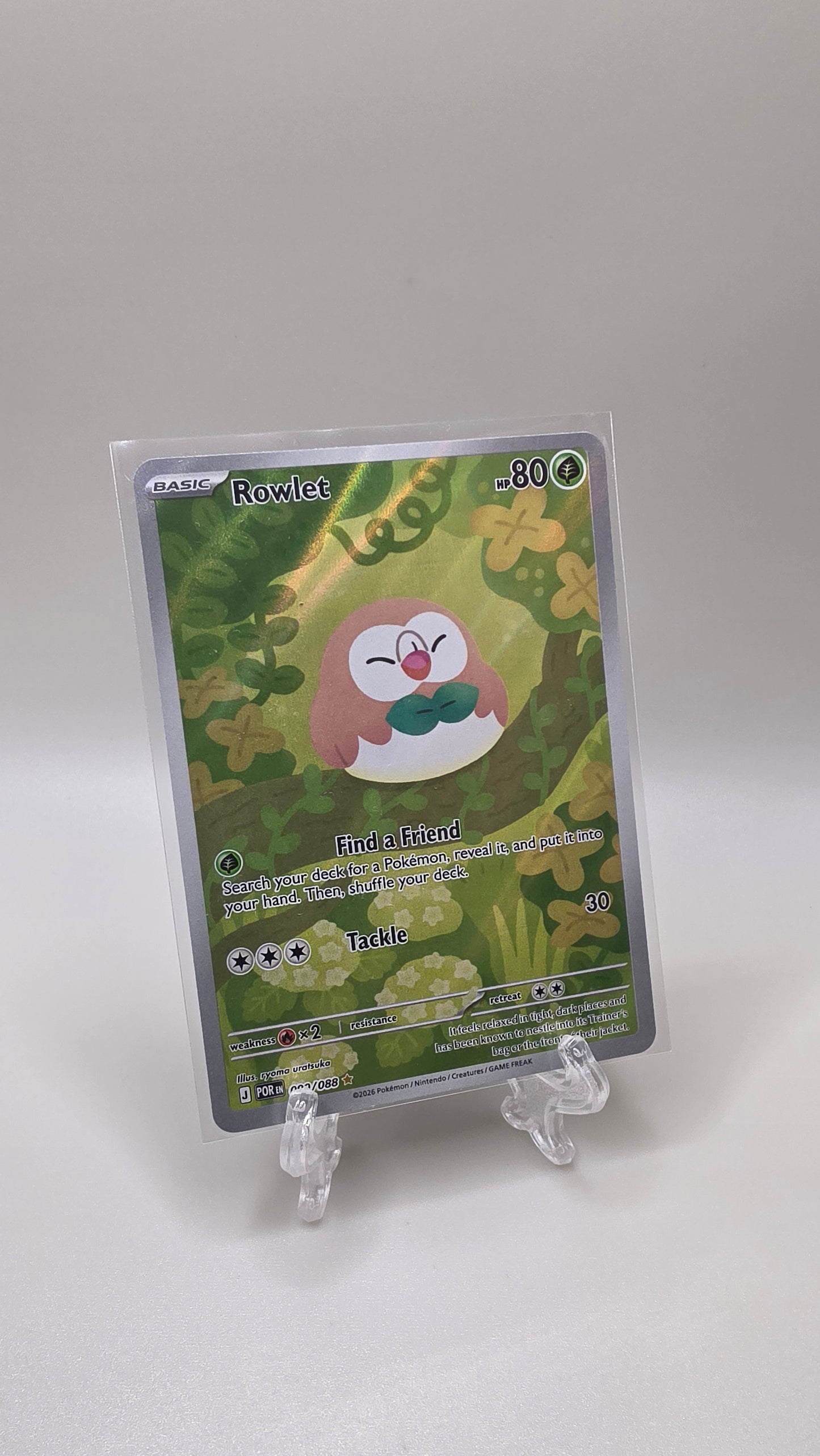 Pokémon TCG Rowlet 090/088 Perfect Order English