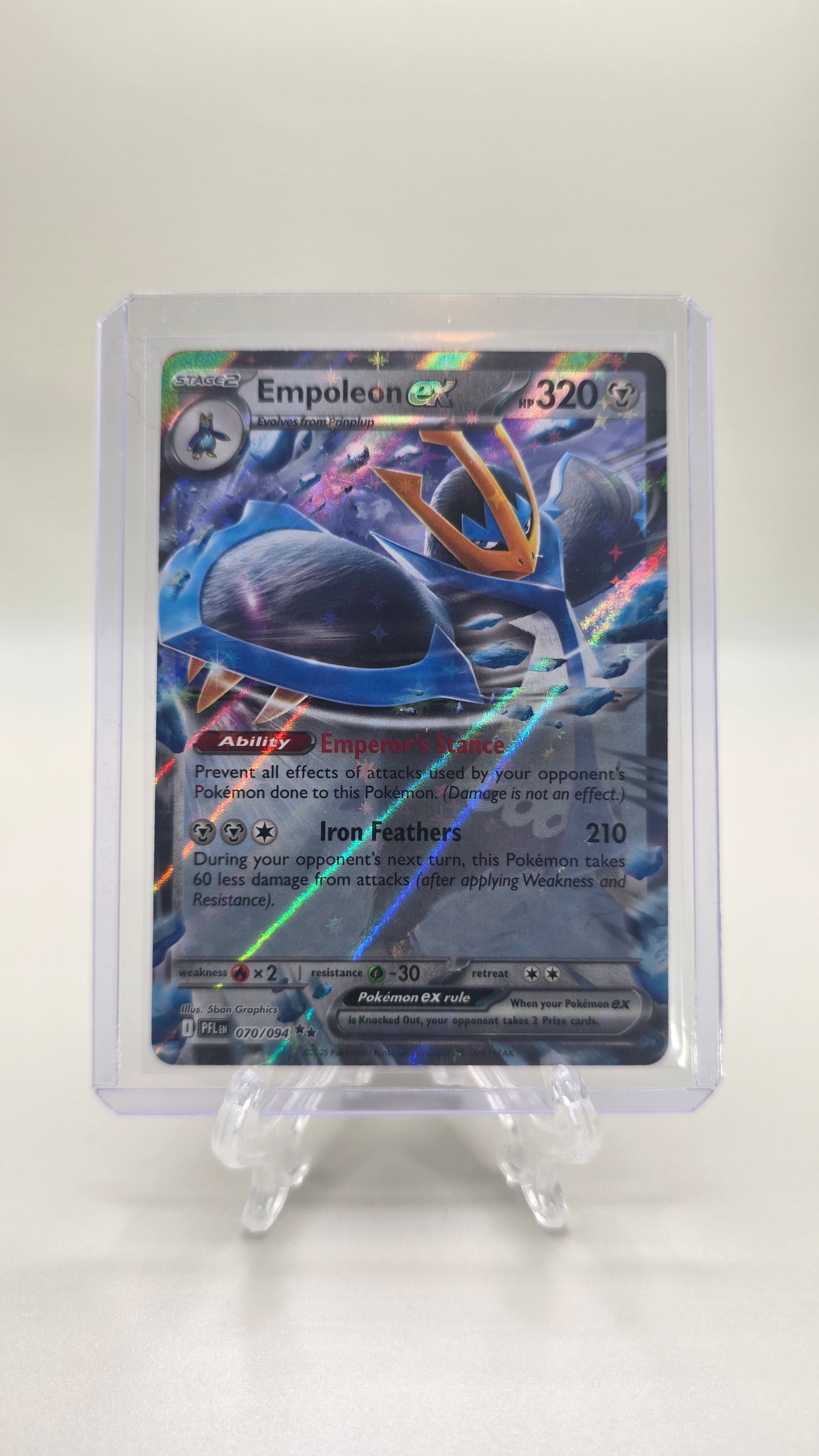 Empoleon EX 070/094 (Phantasmal Flames S&V Set) English