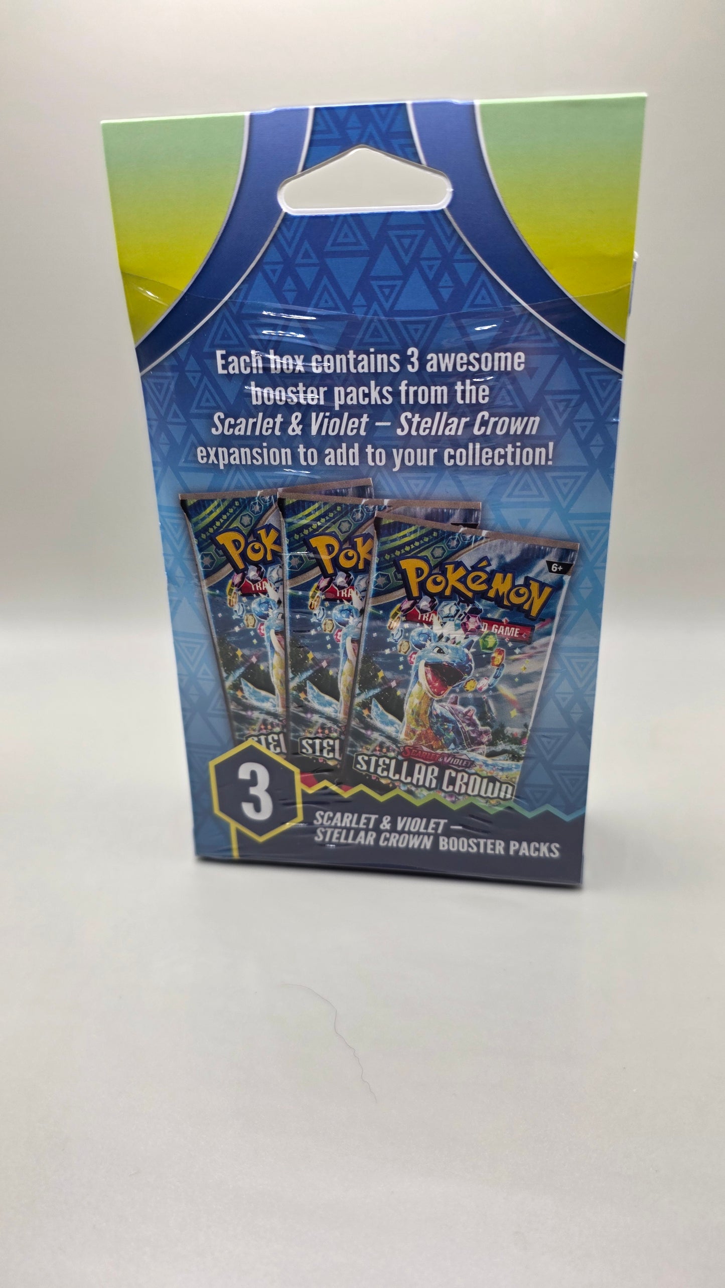 Pokemon TCG Stellar Crown S&V 3-Pack