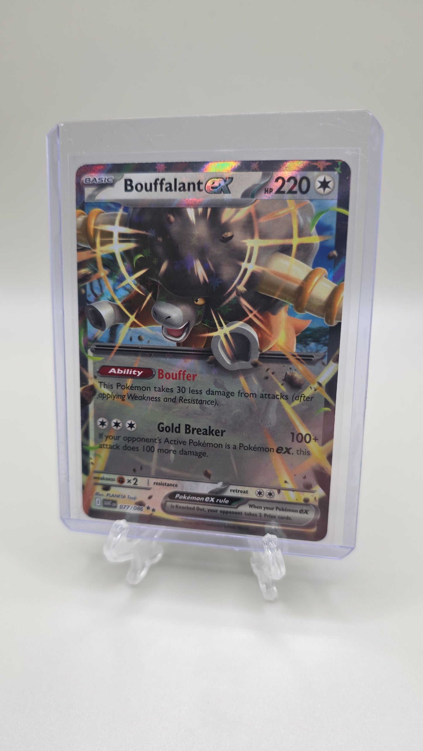 Bouffalant EX 077/086 (SV White Flare Set) English