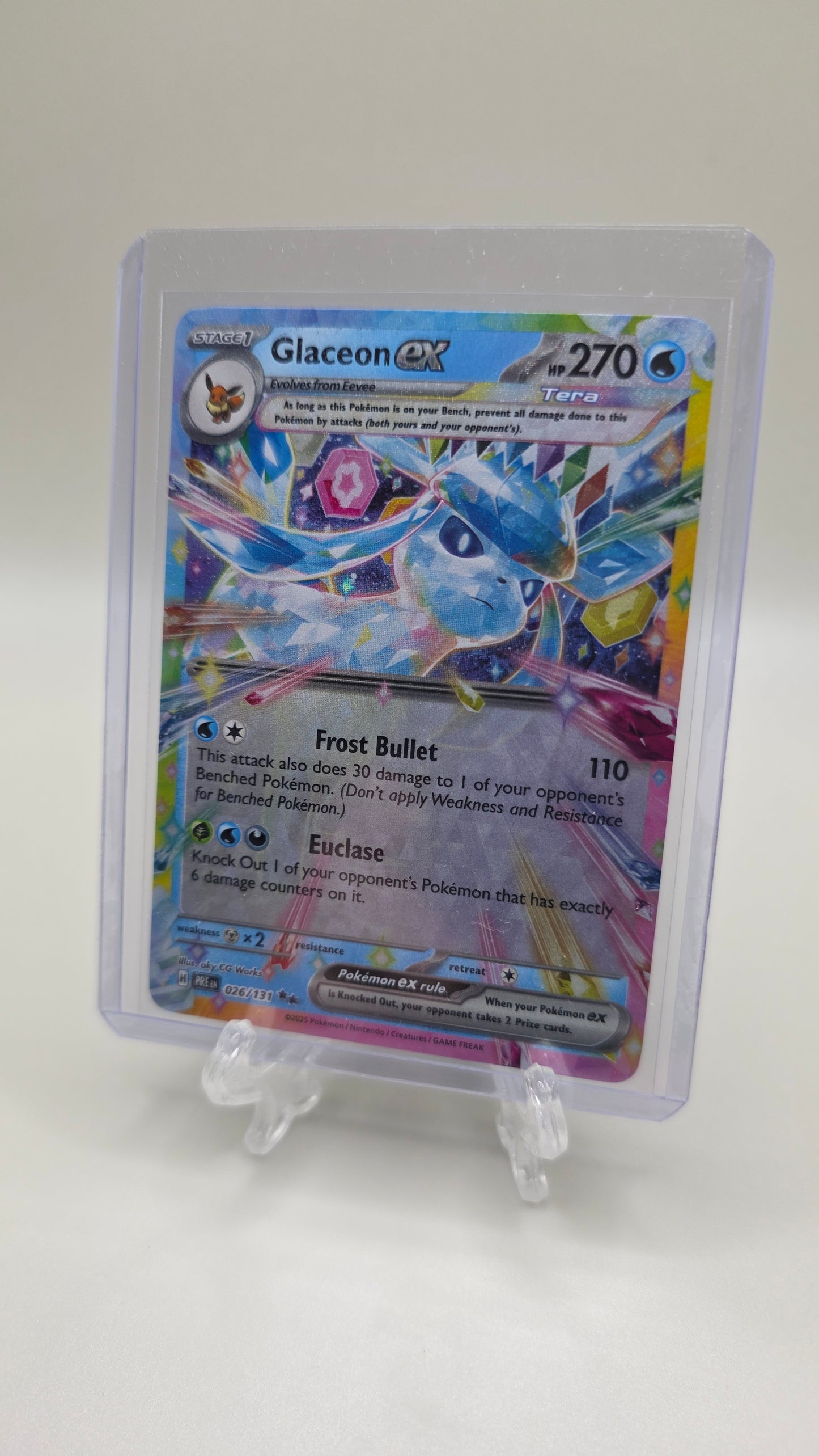 Glaceon EX 026/131 (Prismatic Evolutions Set) English