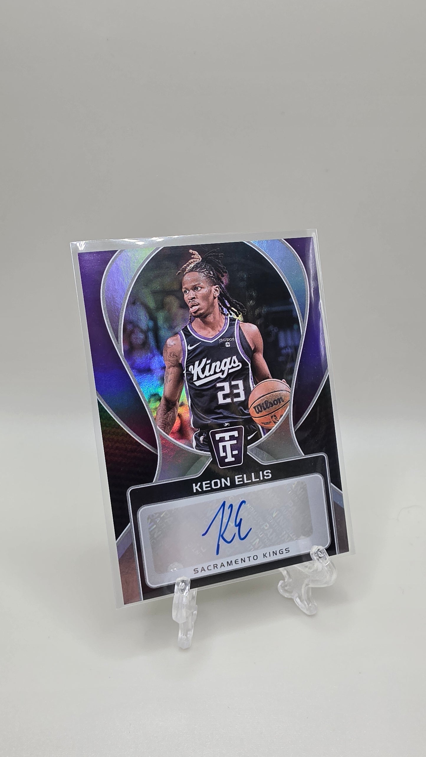 2024-25 Totally Certified Keon Ellis Auto Card #TCS-ELL