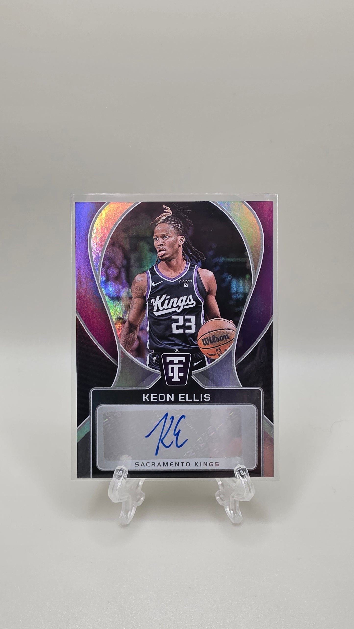 2024-25 Totally Certified Keon Ellis Auto Card #TCS-ELL