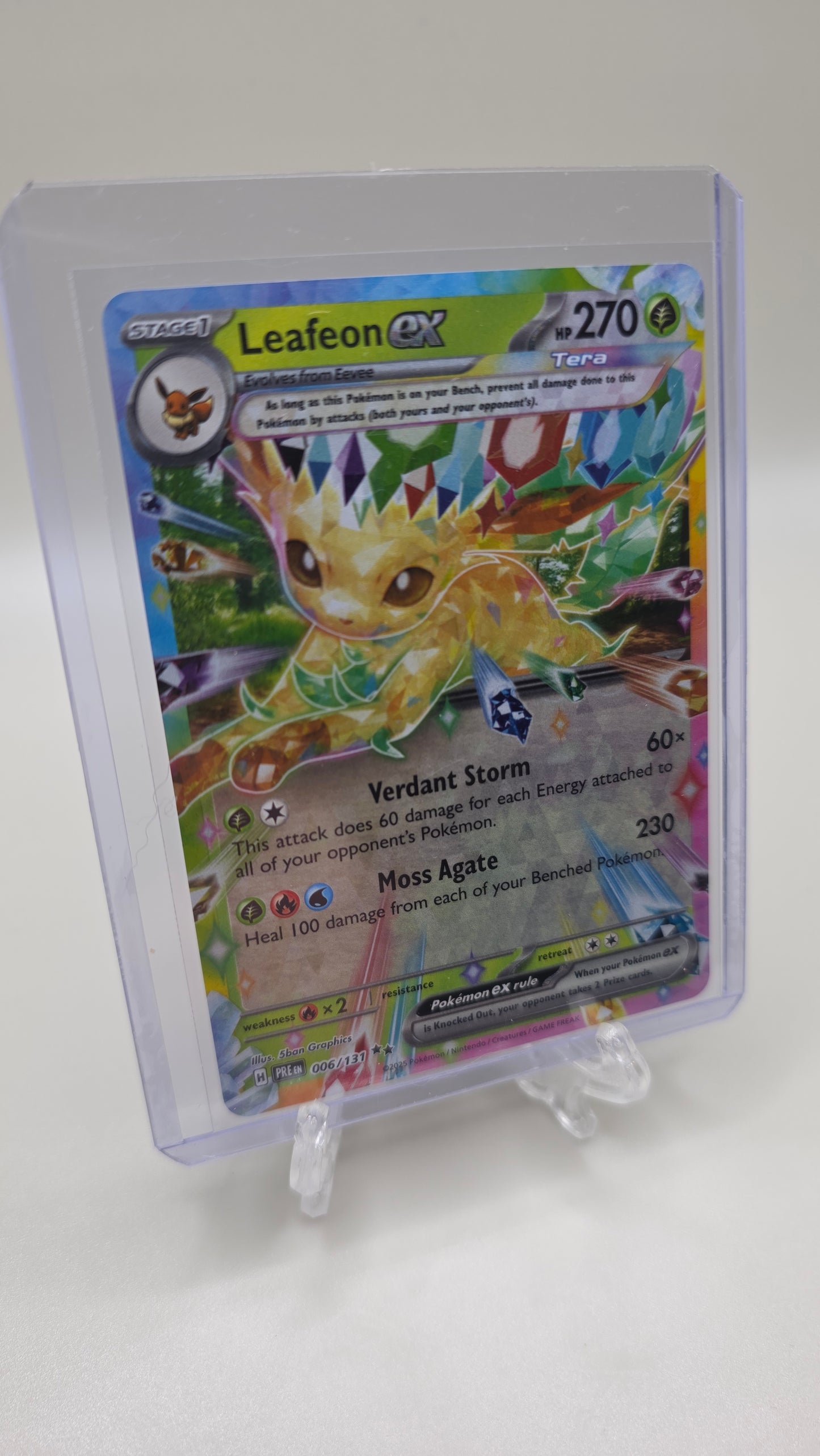 Leafeon EX 006/131 (Prismatic Evolutions Set) English