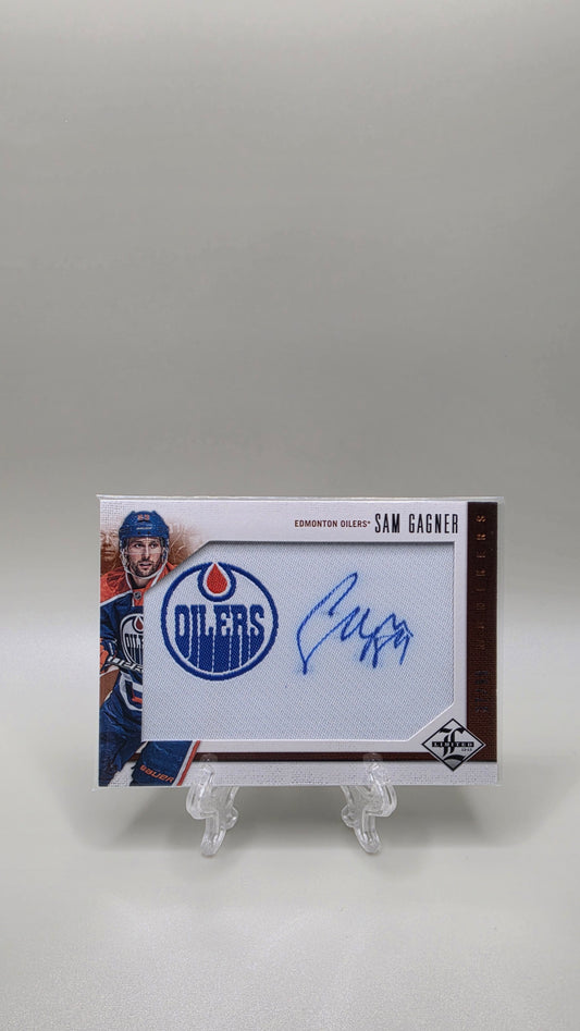 2012-13 Limited Hockey Sam Gagner Patch Auto #/99 Card #M-SG