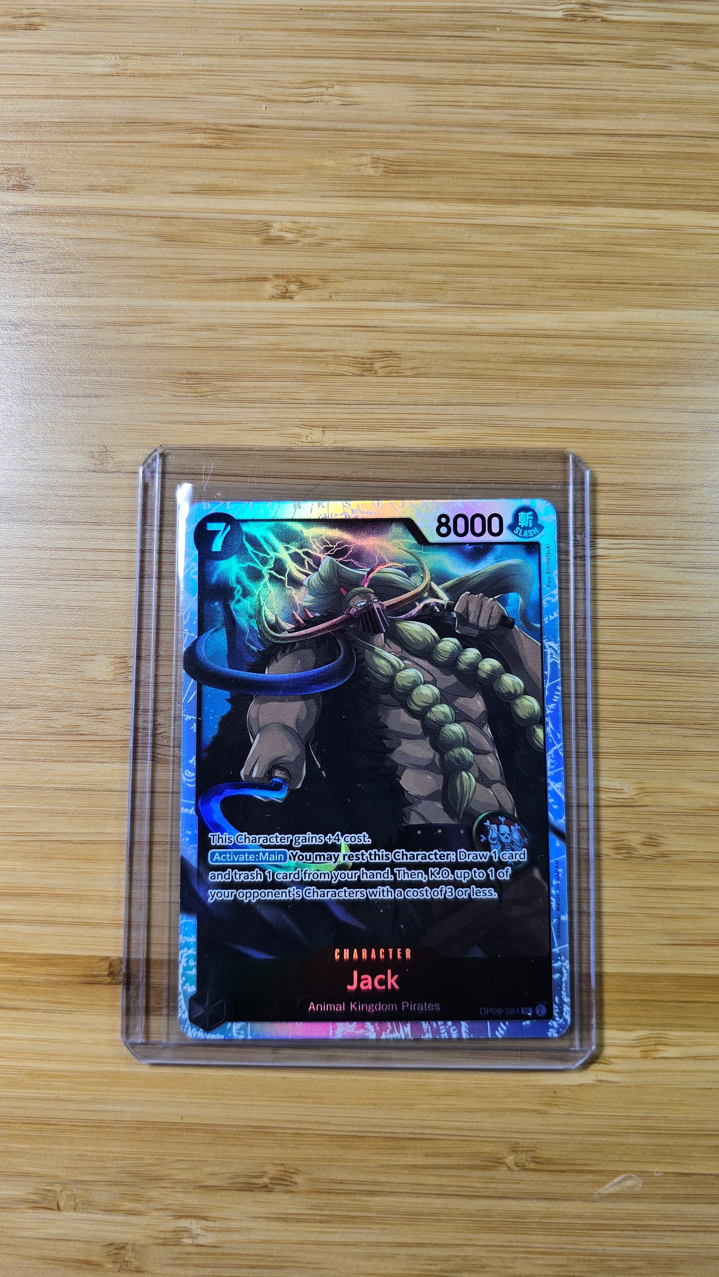 Jack OP08-084 SR One Piece TCG (Two Legends set) English