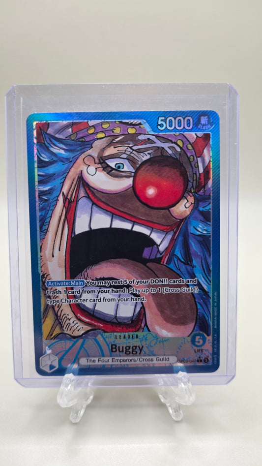 Buggy OP09-042 L⭐ Alt Art One Piece TCG (Emperors in the New World Set) English