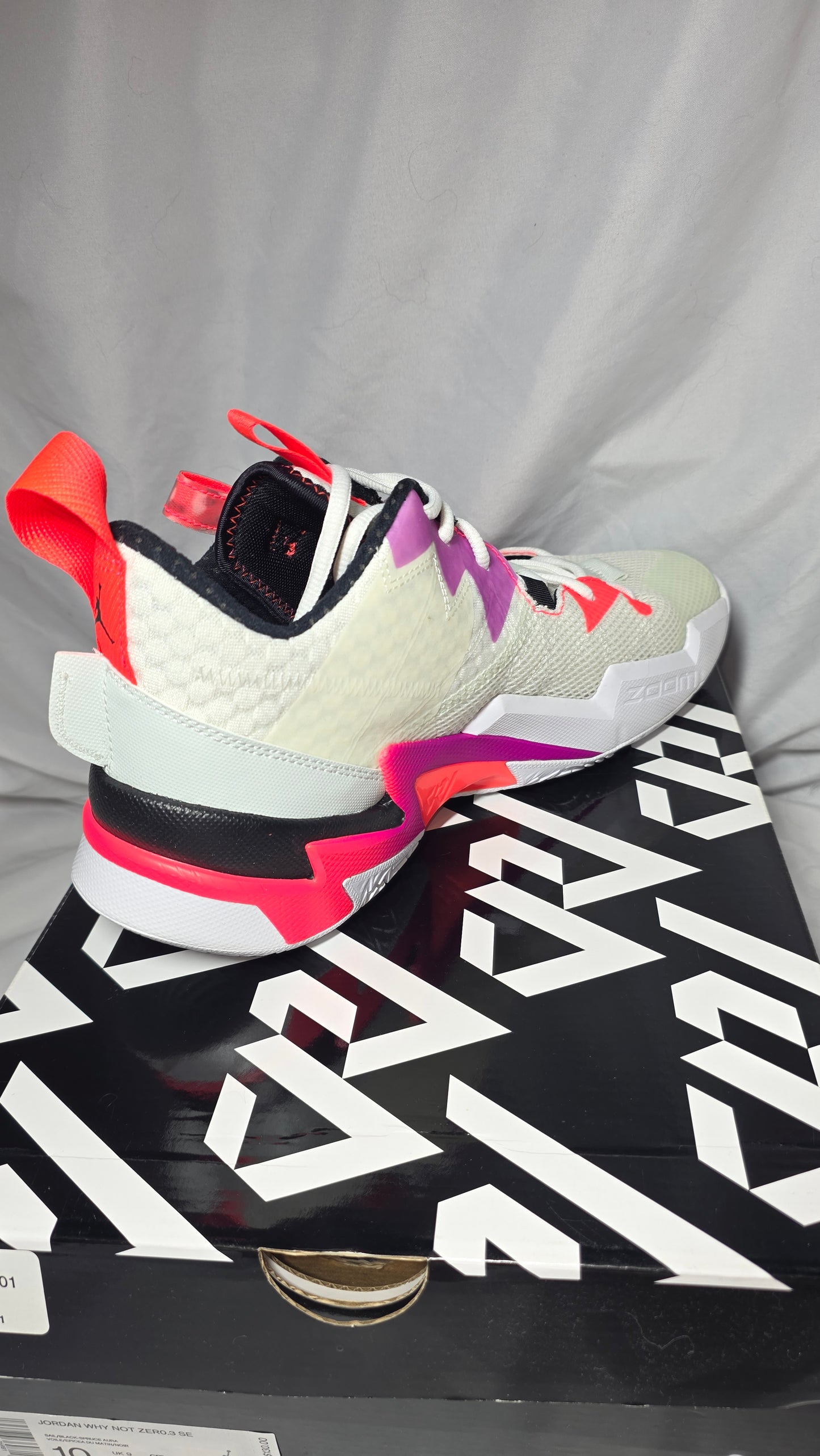 Jordan Why Not Zer0.3 SE Mens 10 CK6611-101 NIB