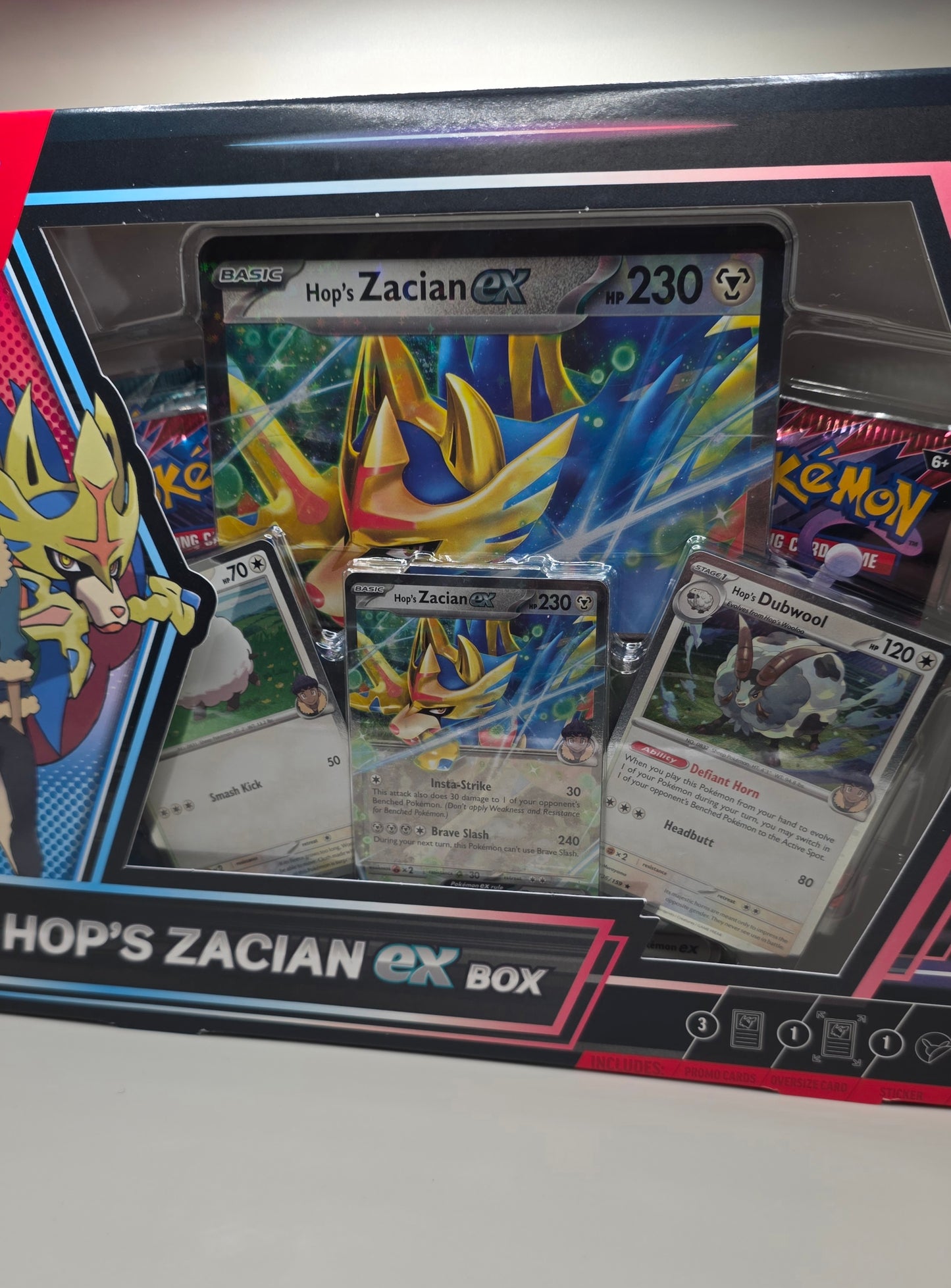 Pokémon TCG Hop's Zacian Ex Box New