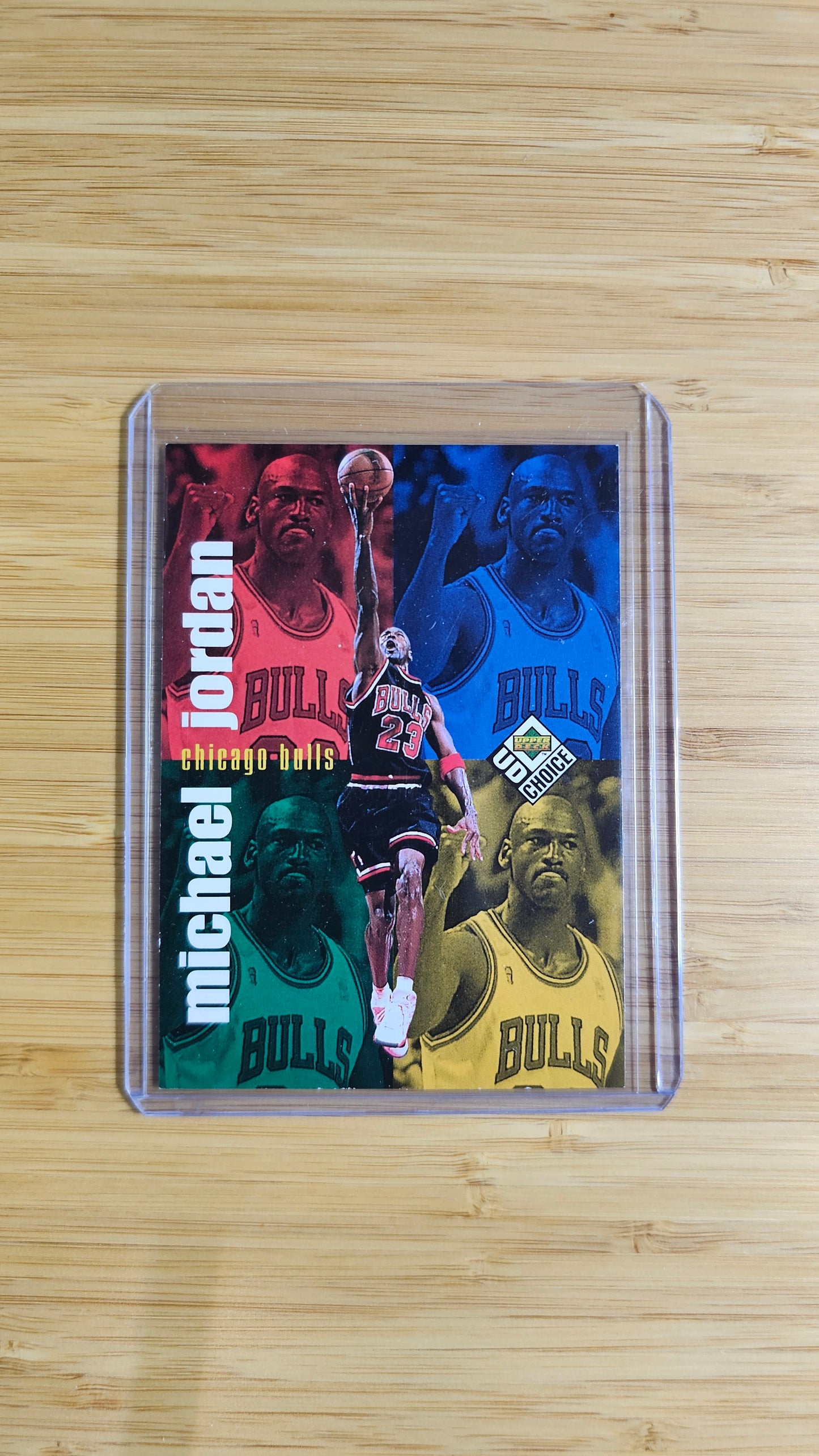 Michael Jordan 1998-99 Upper Deck Checklist Card #199