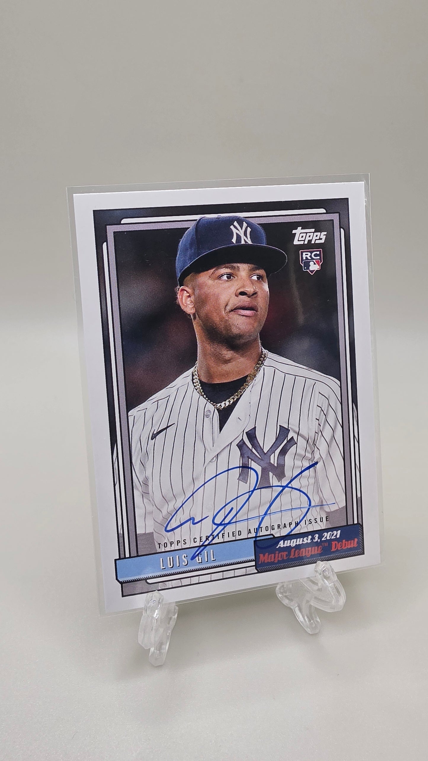 2022 Topps Luis Gil Rookie Auto # 72DB-LG