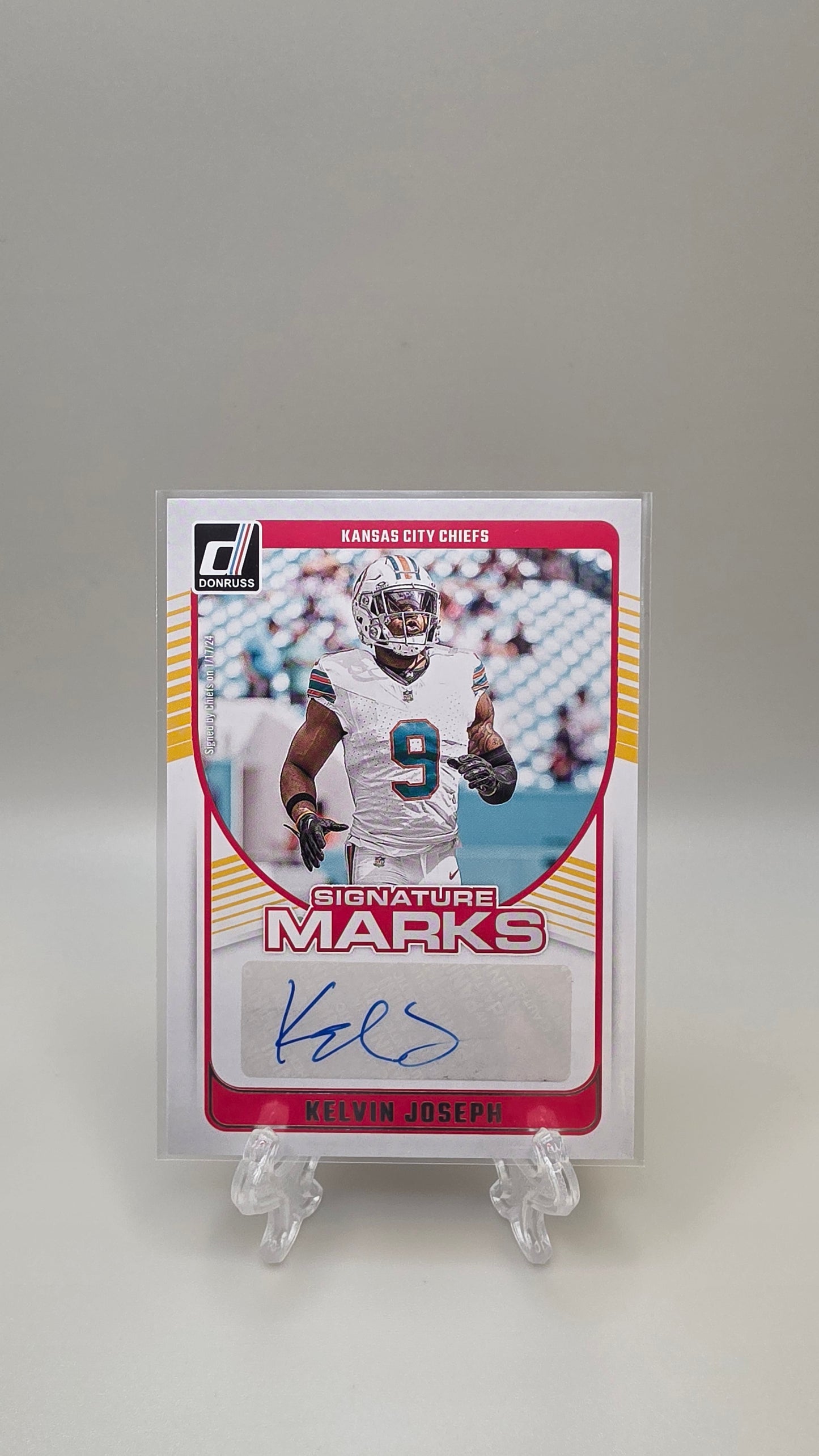 2024 Donruss Kelvin Joseph Signature Marks Auto #SMA-KJO