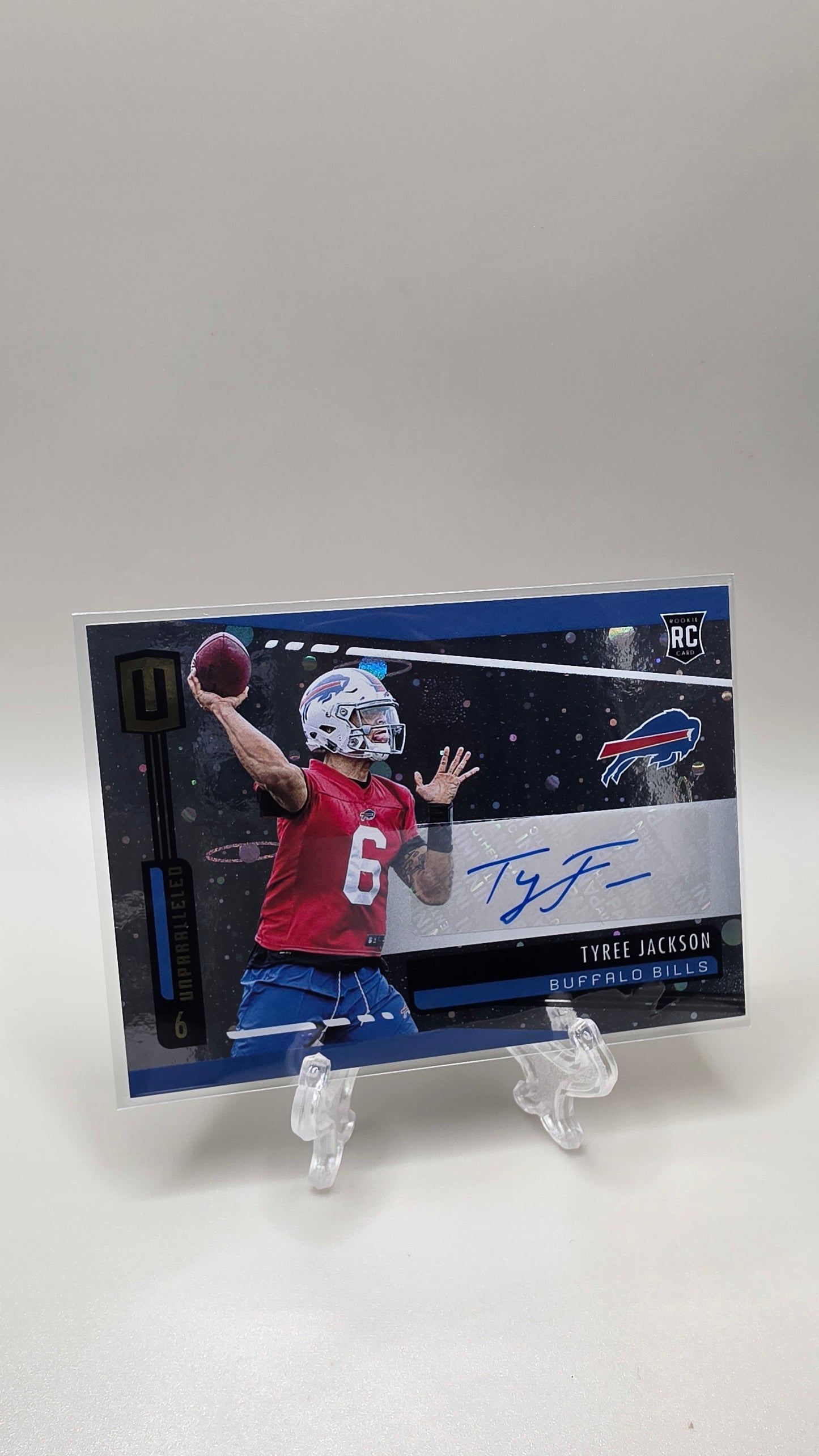 2019 Panini Unparalleled Tyree Jackson Rookie Auto Card #254