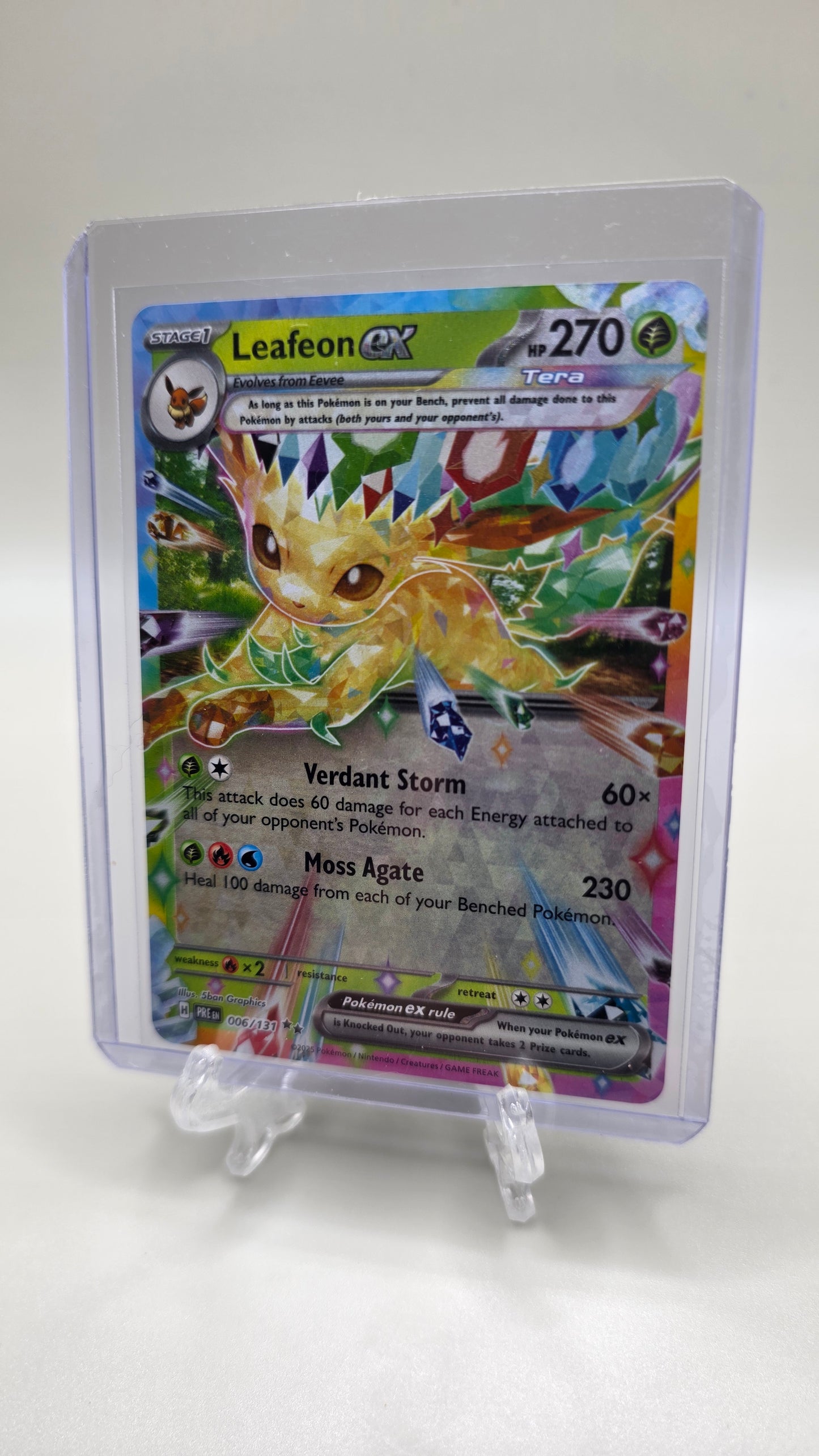 Leafeon EX 006/131 (Prismatic Evolutions Set) English