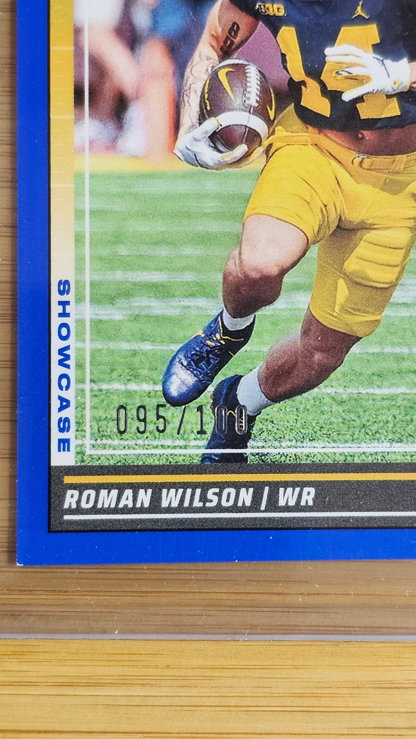 2024 Score Roman Wilson Showcase # /100 Card # No.360